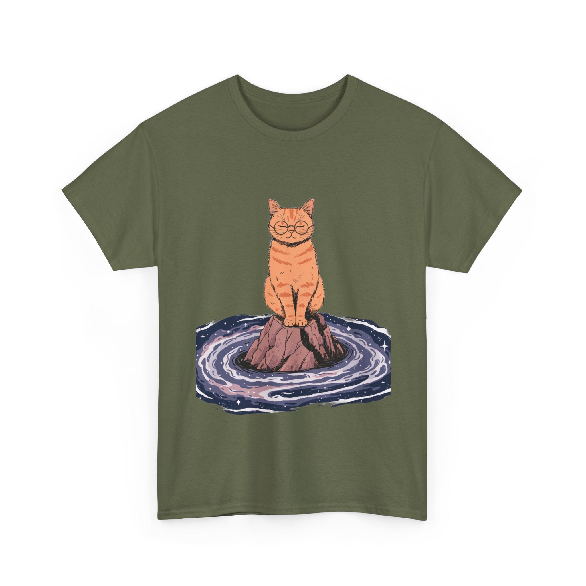 Nothing Matters And The Cat Knows It | Funny Existential Cat T-Shirt