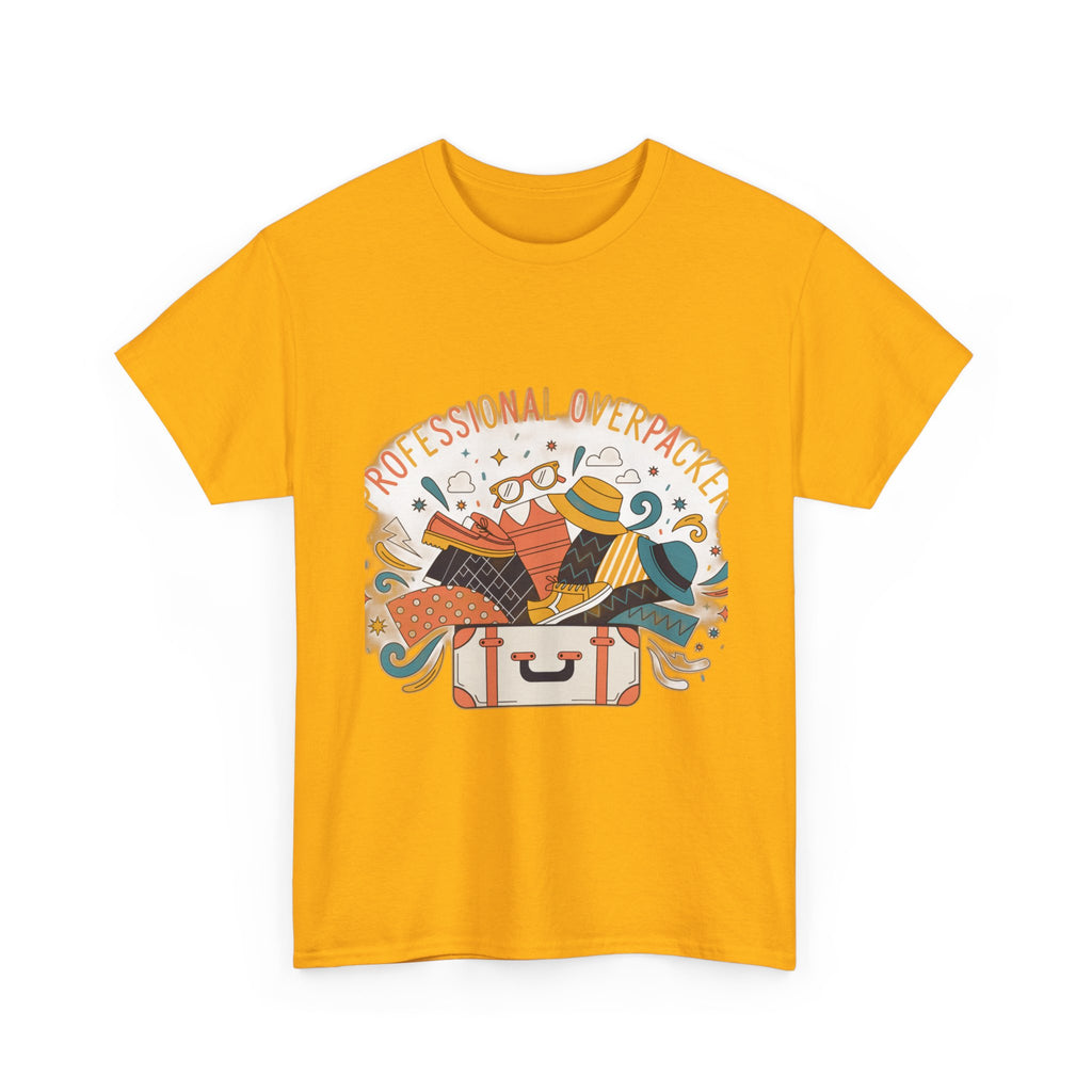 Professional Overpacker | Funny Travel T-Shirt for Overpackers