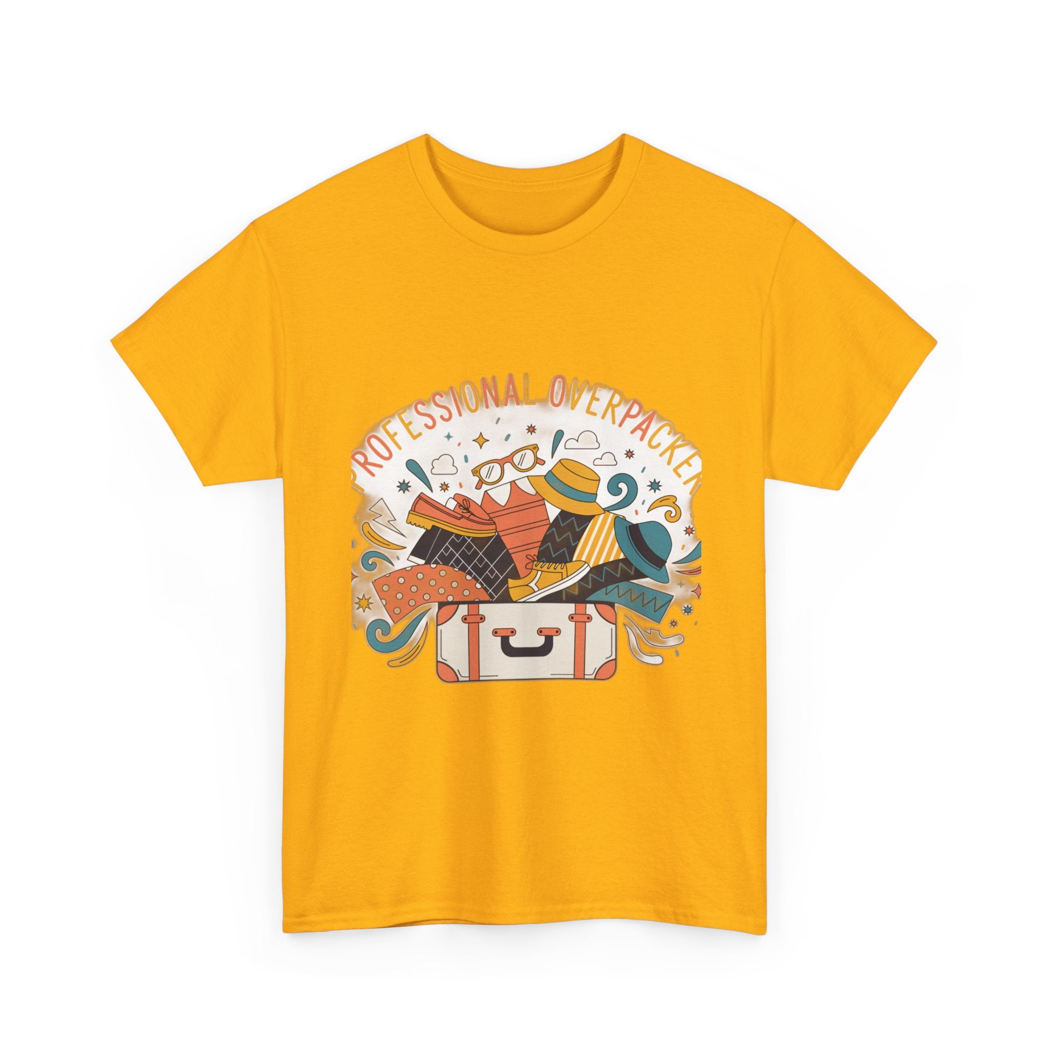 Professional Overpacker | Funny Travel T-Shirt for Overpackers