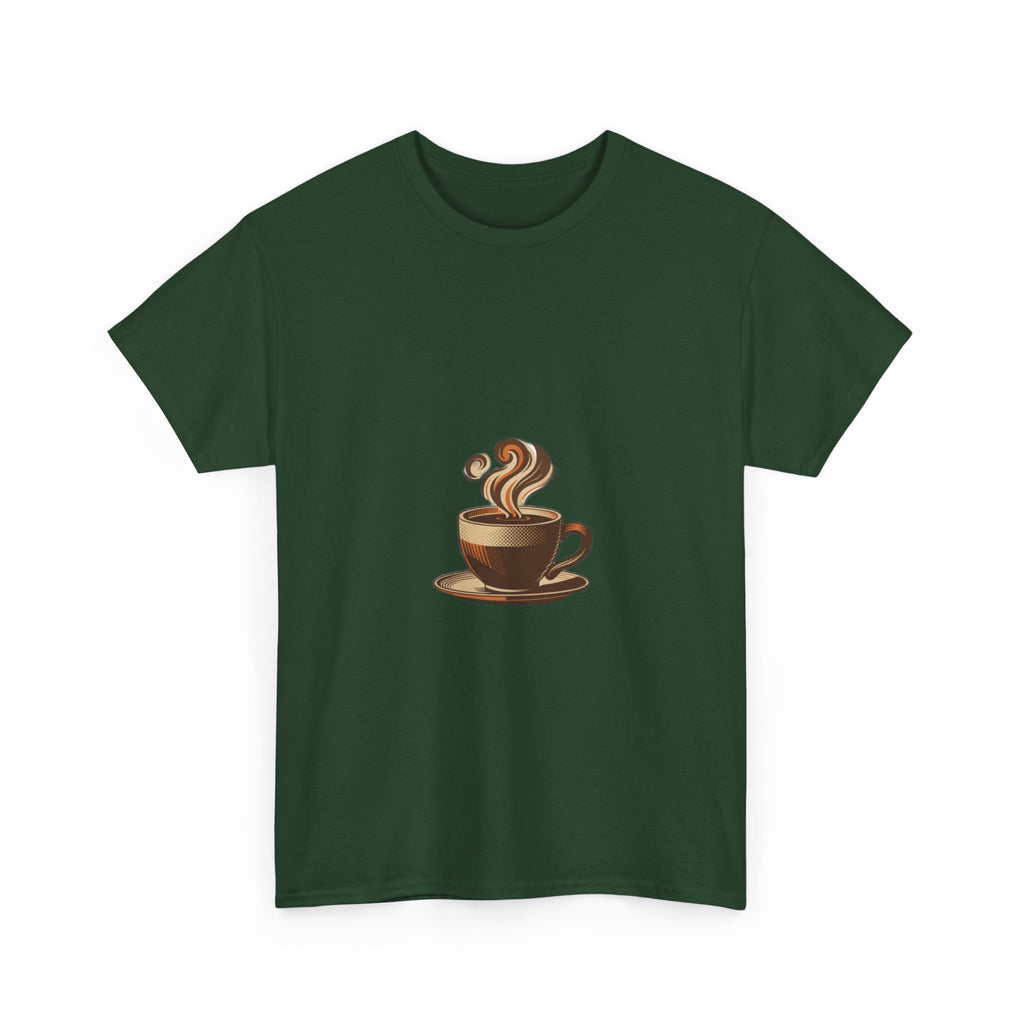 Coffee First Questions Later | Sarcastic Coffee Lover T-Shirt