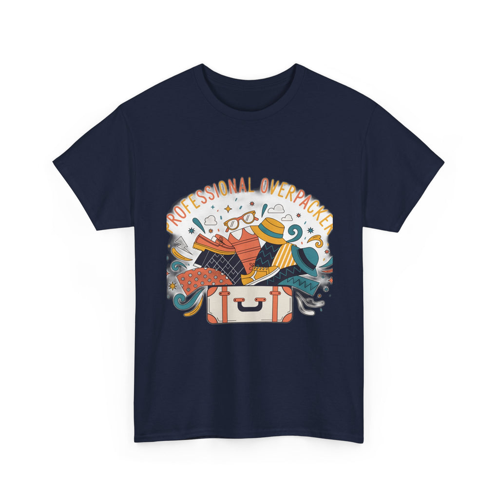 Professional Overpacker | Funny Travel T-Shirt for Overpackers