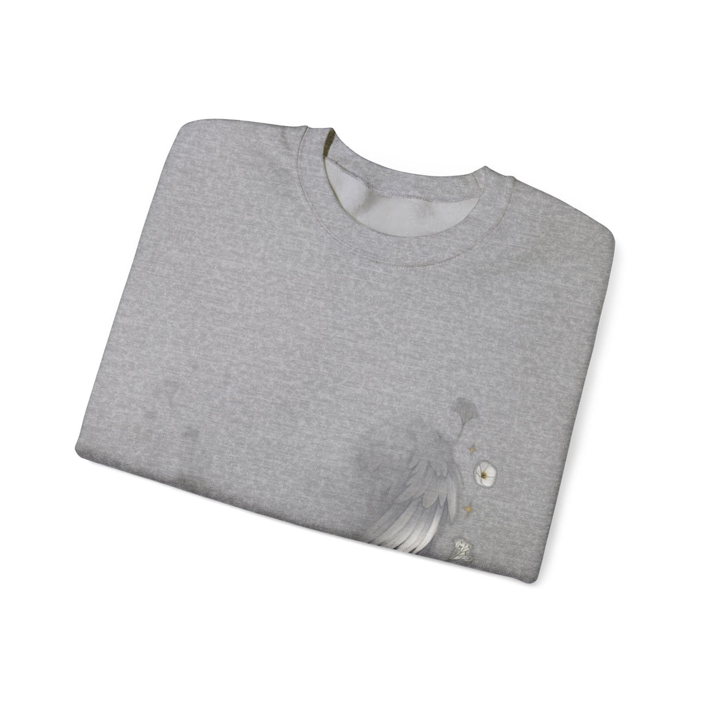 Angel Mom Memorial Sweatshirt - Forever in My Heart - Bereaved Mother Remembrance