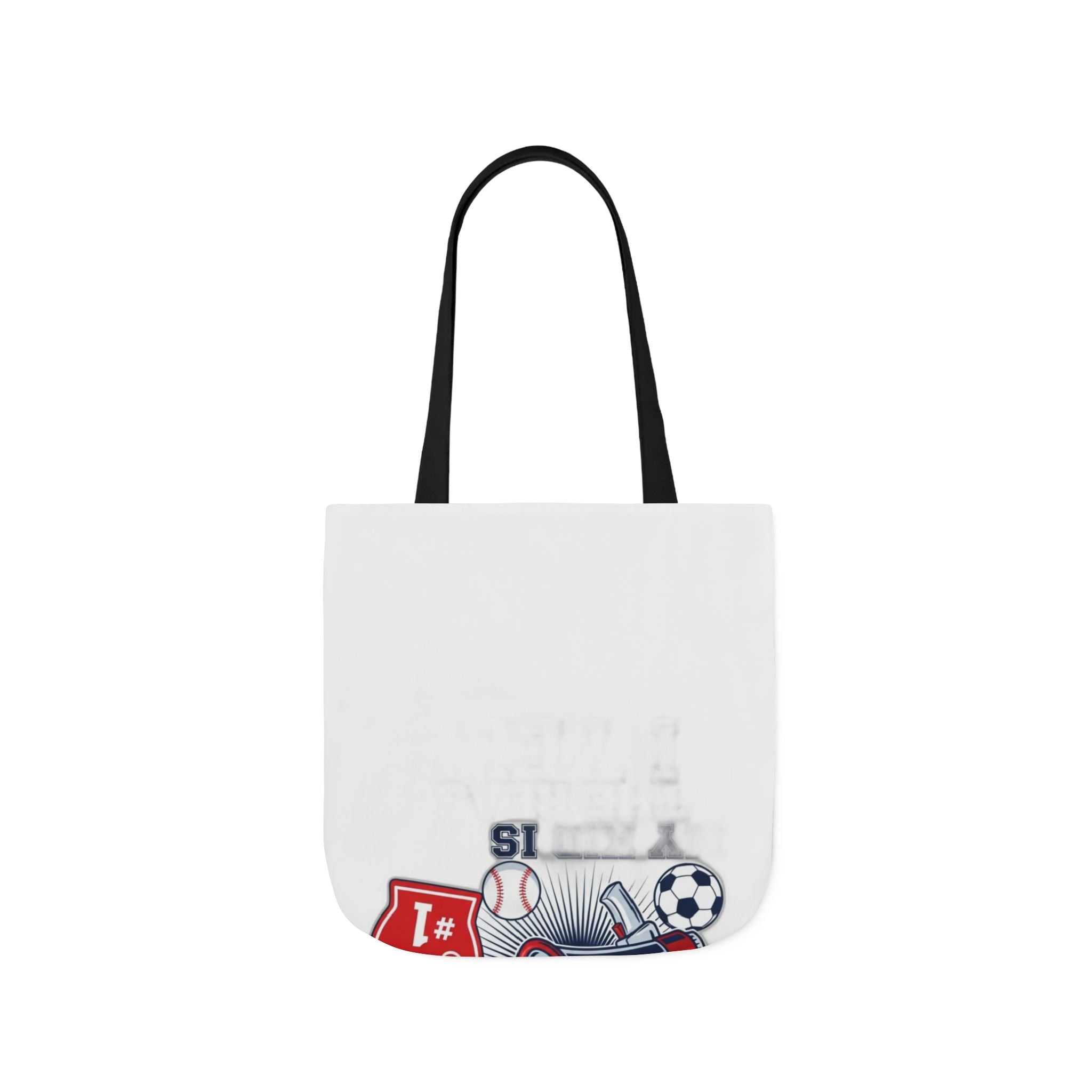 Sports Mom Tote Bag - My Kid is the Reason I Yell - Team Mom Canvas Bag
