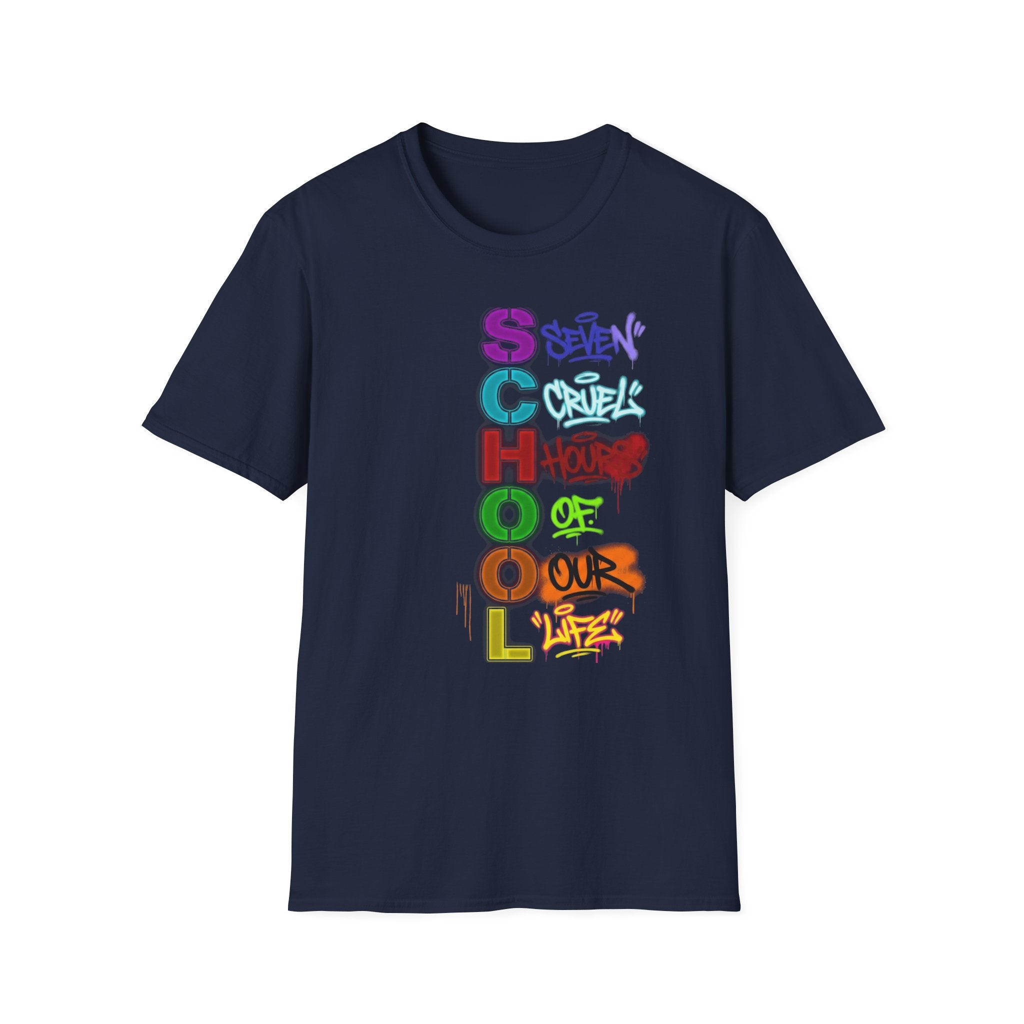 SCHOOL | Seven Cruel Hours Of Our Life | Teen Graphic Tee