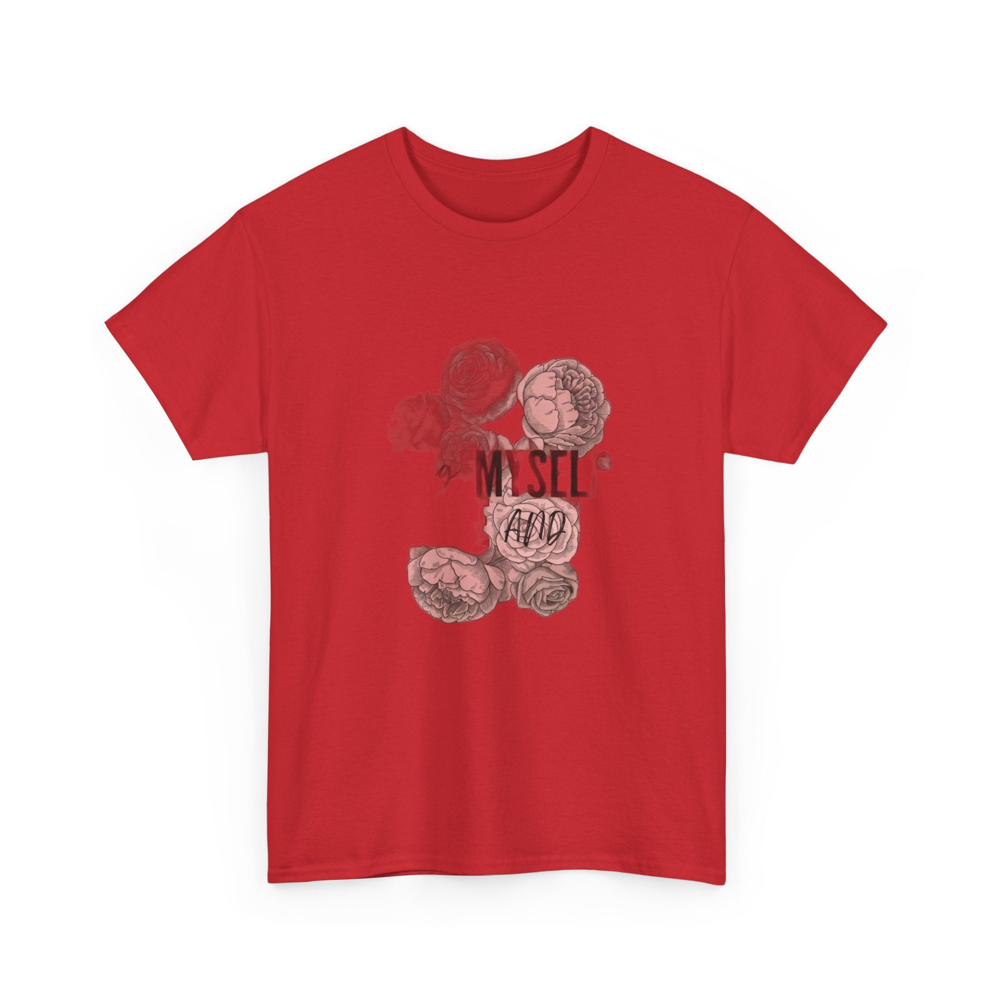 Burnout Bouquet - Watering Myself With Iced Coffee & Denial | Funny Work T-Shirt