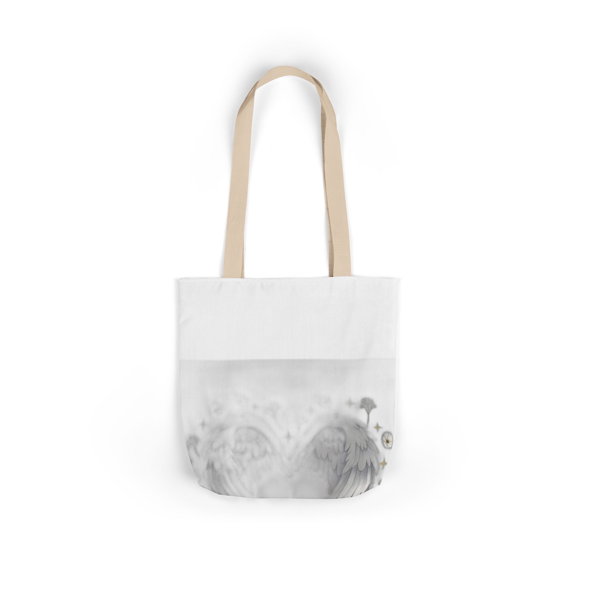 Angel Mom Memorial Tote Bag - Forever in My Heart - Remembrance Canvas Bag