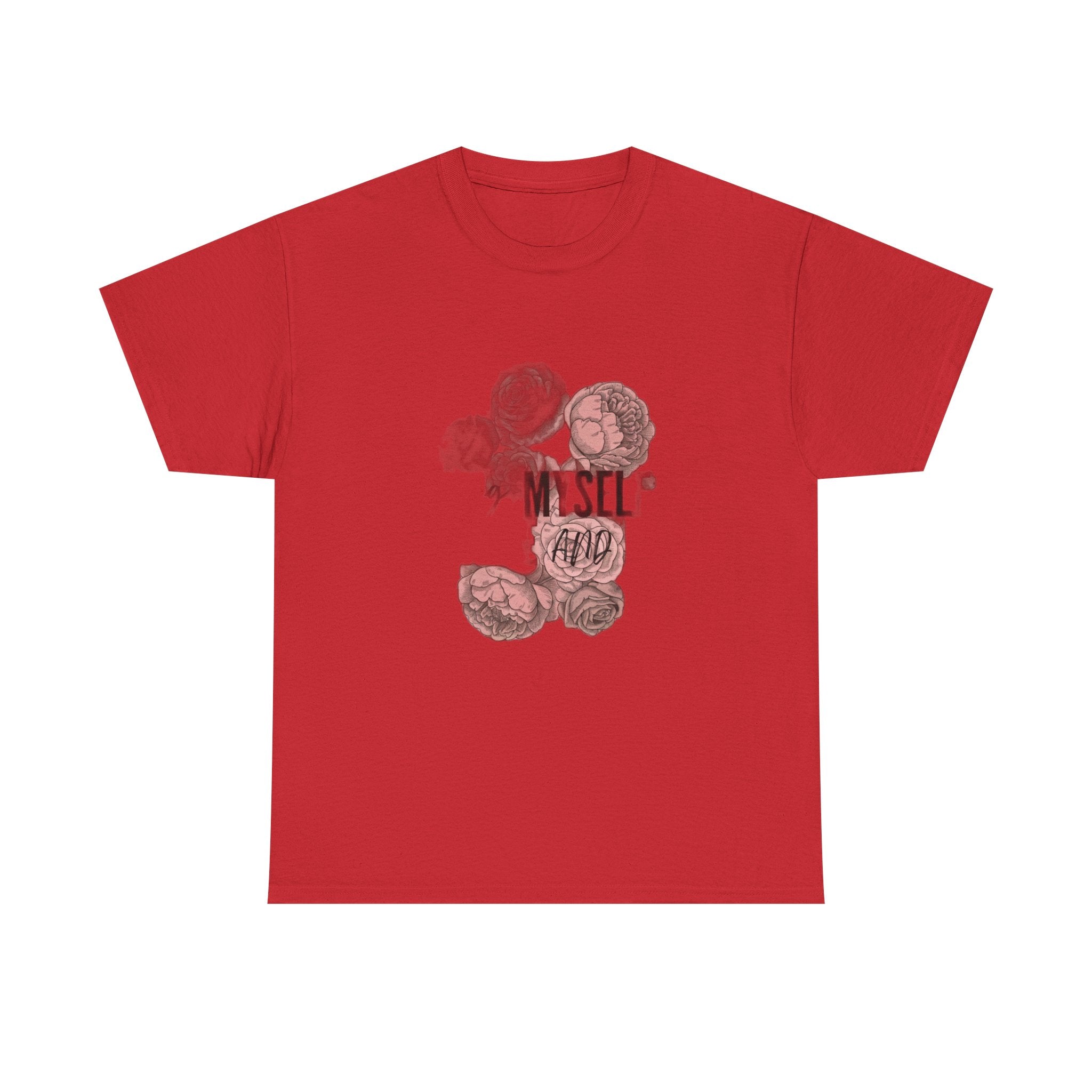 Burnout Bouquet - Watering Myself With Iced Coffee & Denial | Funny Work T-Shirt