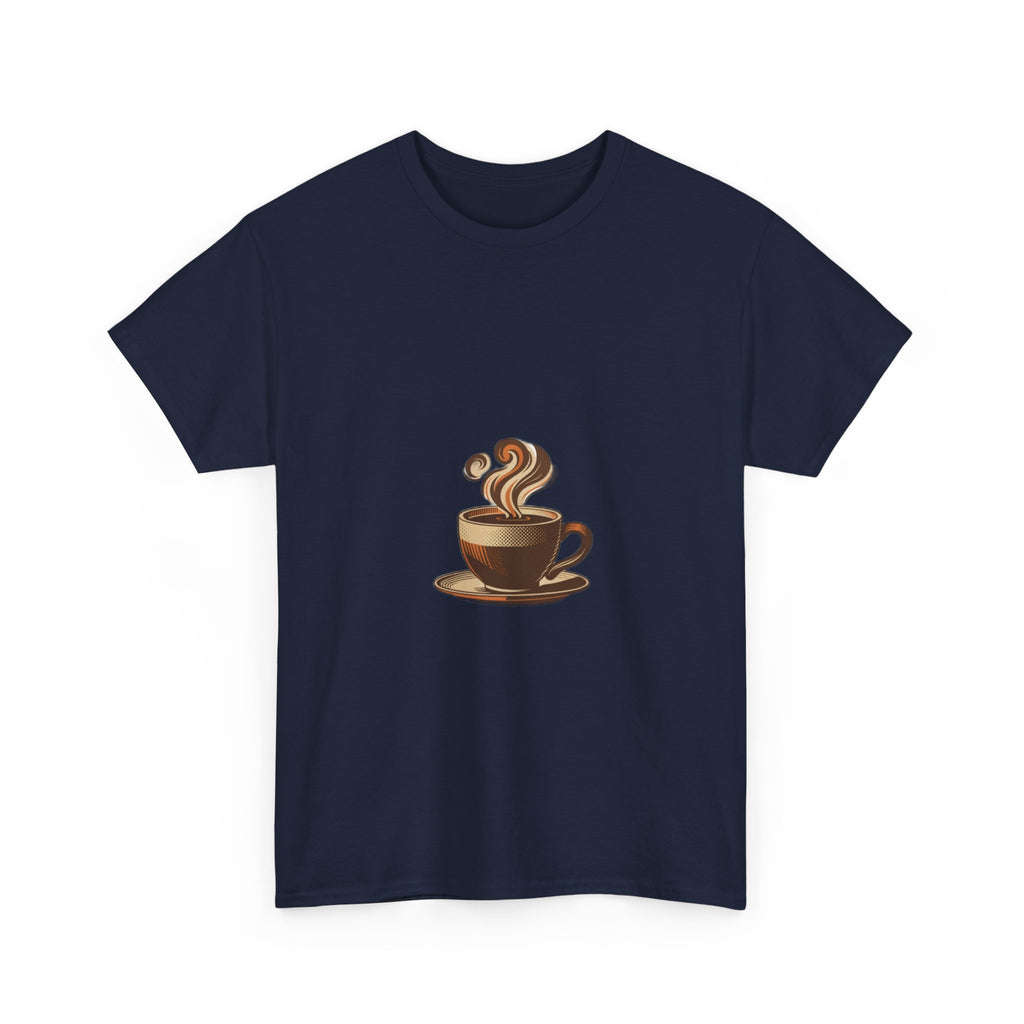 Coffee First Questions Later | Sarcastic Coffee Lover T-Shirt