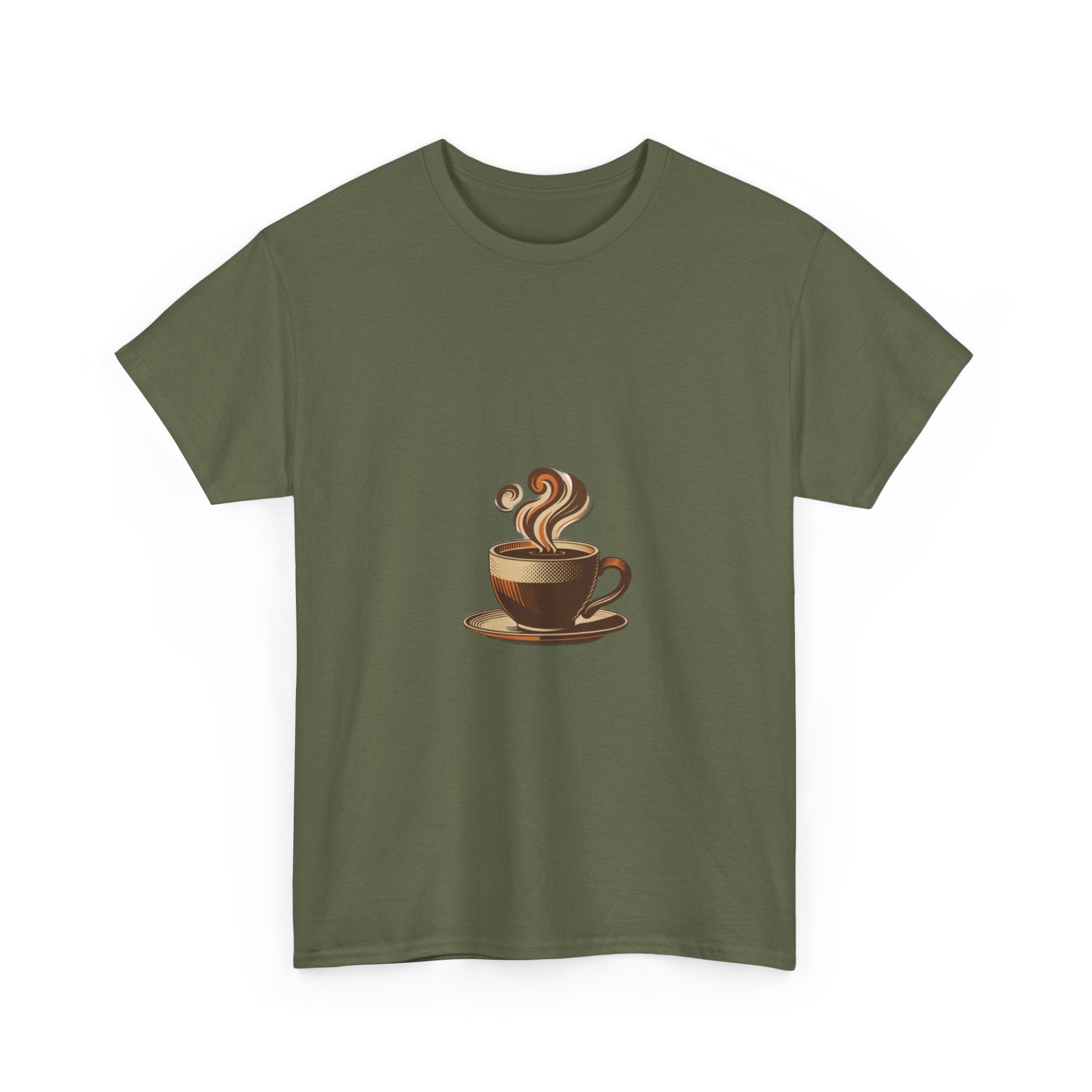Coffee First Questions Later | Sarcastic Coffee Lover T-Shirt