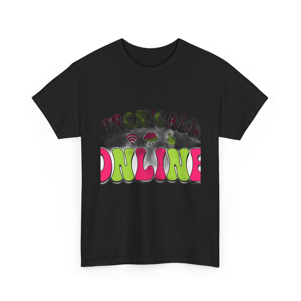 Chronically Online | Internet Brainrot Funny Gen Z T-Shirt