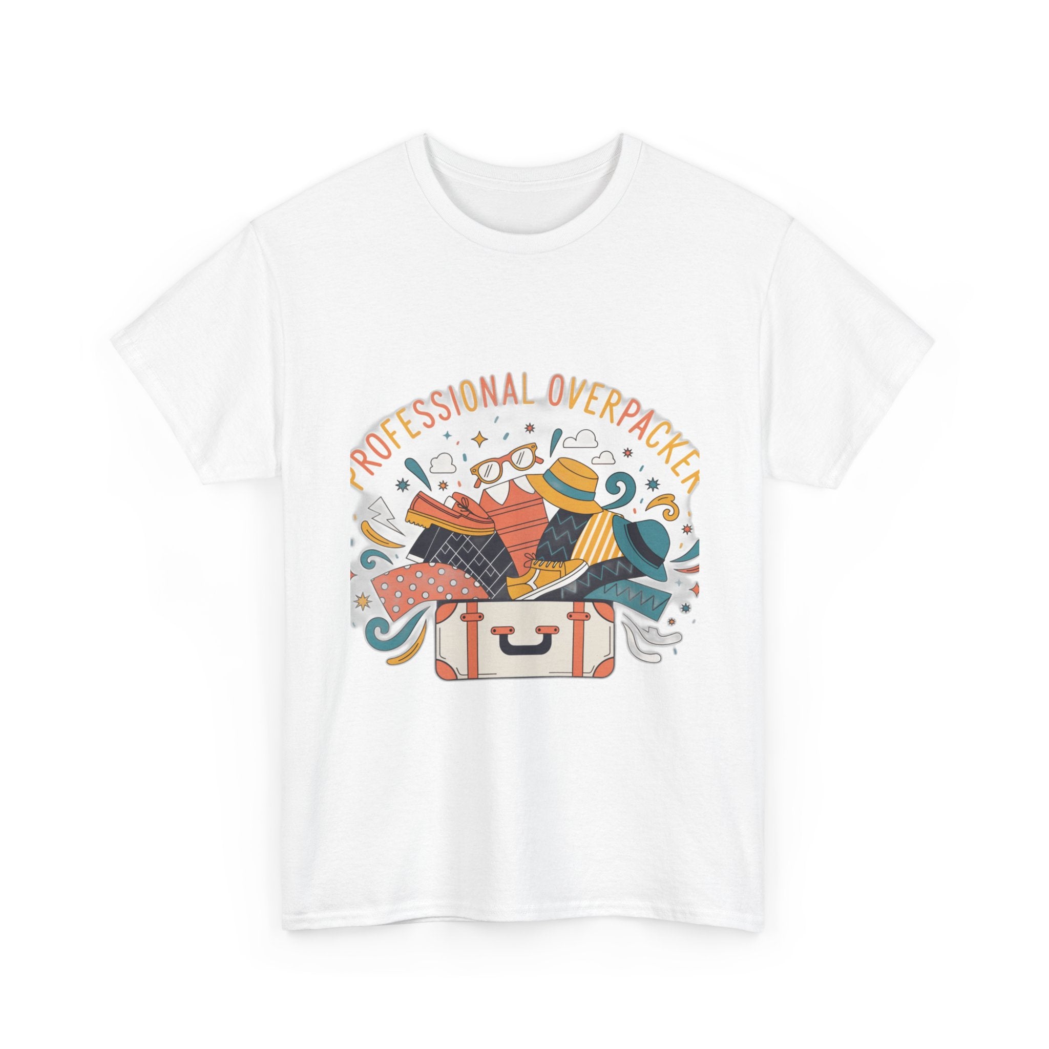 Professional Overpacker | Funny Travel T-Shirt for Overpackers