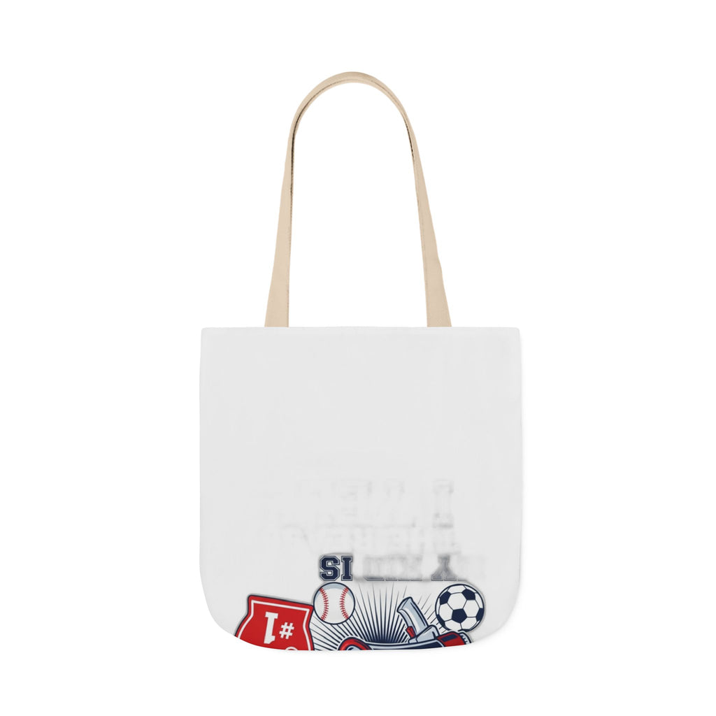 Sports Mom Tote Bag - My Kid is the Reason I Yell - Team Mom Canvas Bag