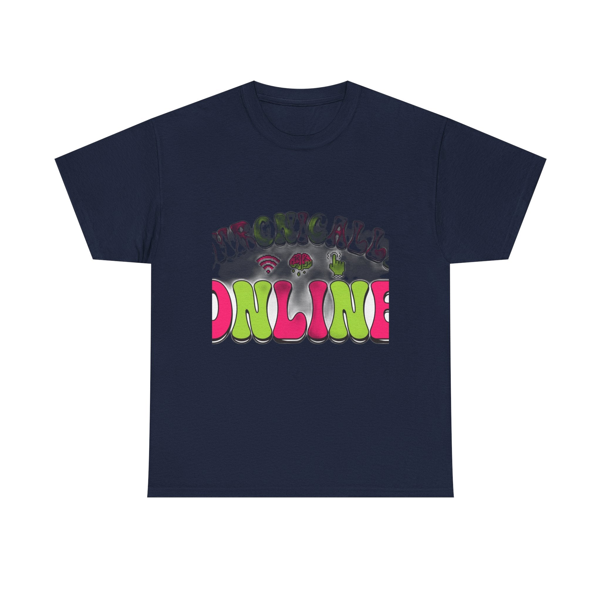 Chronically Online | Internet Brainrot Funny Gen Z T-Shirt