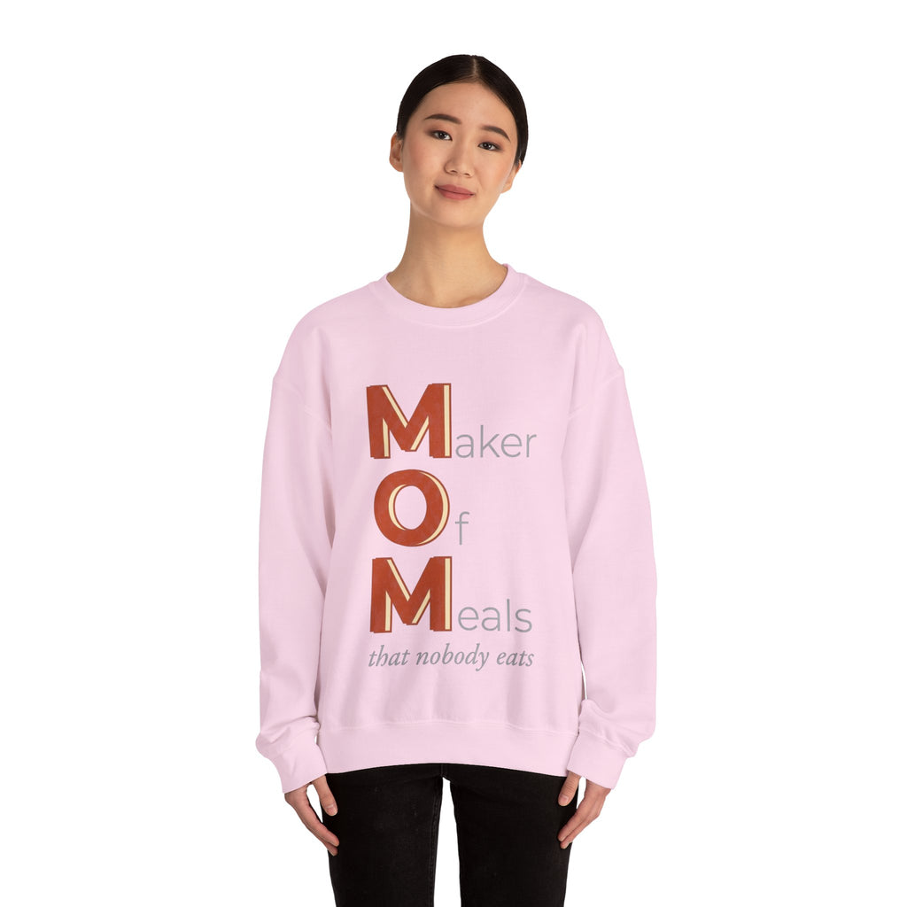 Maker Of Meals Nobody Eats Sweatshirt | Mother's Day M.O.M. Gift