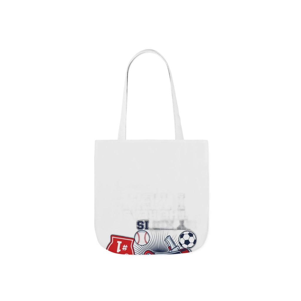 Sports Mom Tote Bag - My Kid is the Reason I Yell - Team Mom Canvas Bag