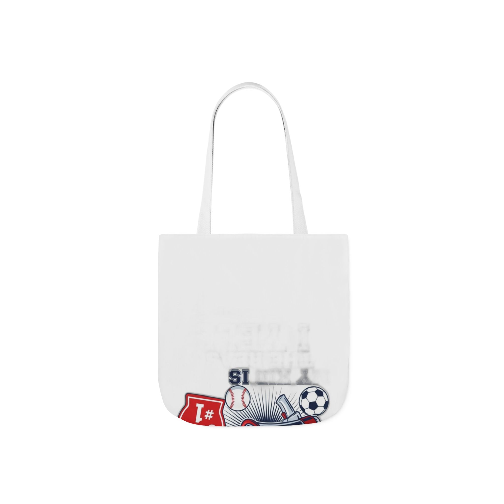 Sports Mom Tote Bag - My Kid is the Reason I Yell - Team Mom Canvas Bag