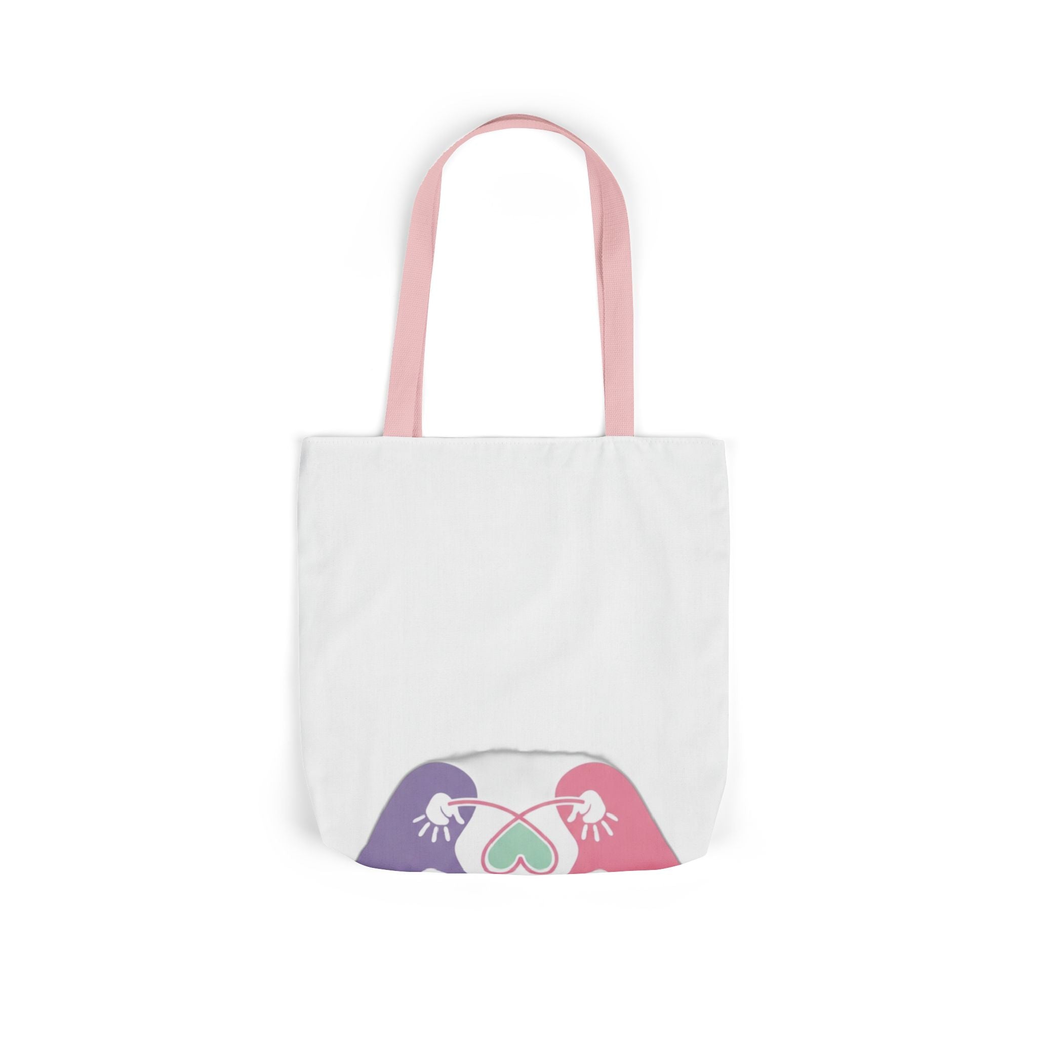 Twin Mom Tote Bag - Double the Trouble Double the Love - Twins Mother Canvas Bag