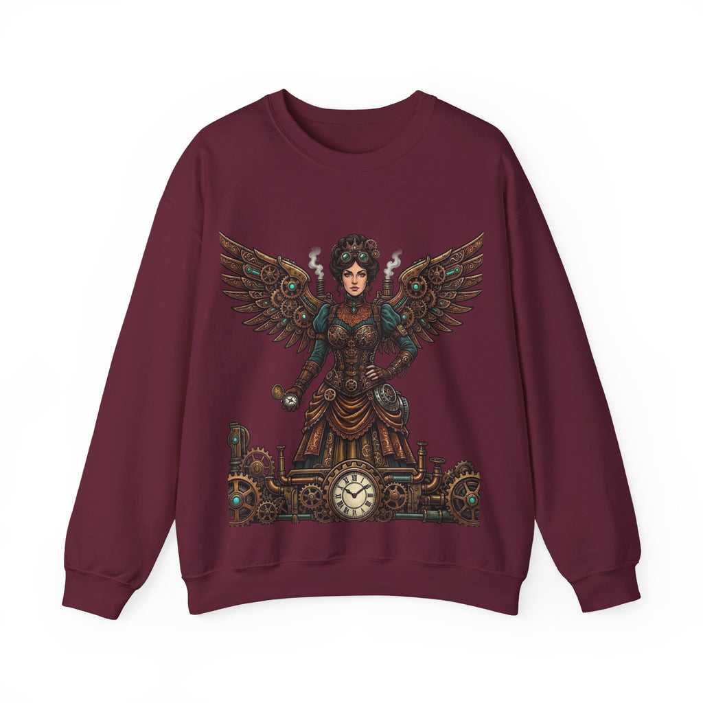Steampunk Mother - Clockwork Wings Crewneck Sweatshirt