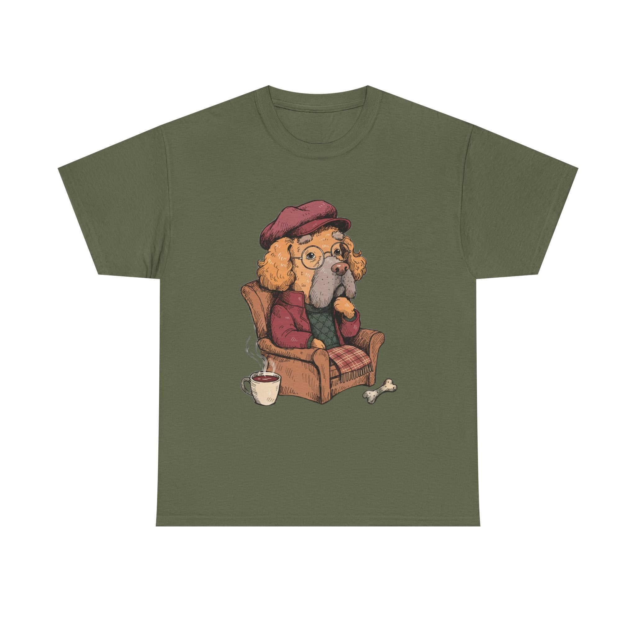 Senior Dog Dad Life | Funny Old Dog Owner Heartwarming Tee
