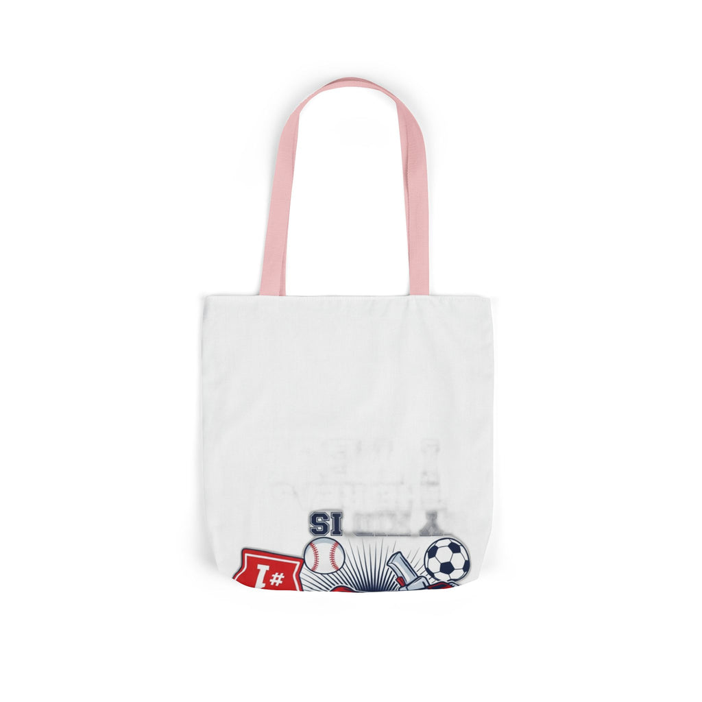Sports Mom Tote Bag - My Kid is the Reason I Yell - Team Mom Canvas Bag