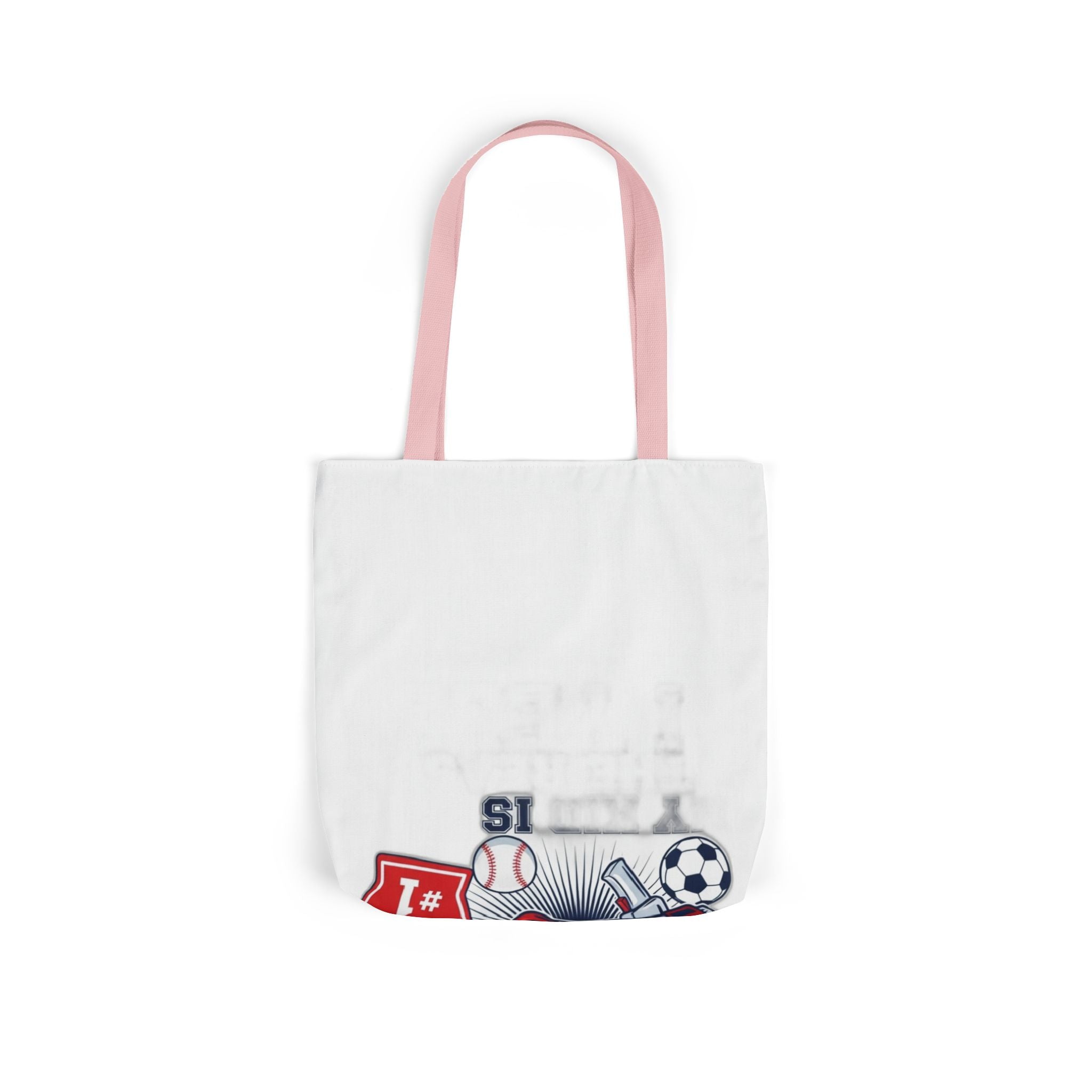 Sports Mom Tote Bag - My Kid is the Reason I Yell - Team Mom Canvas Bag