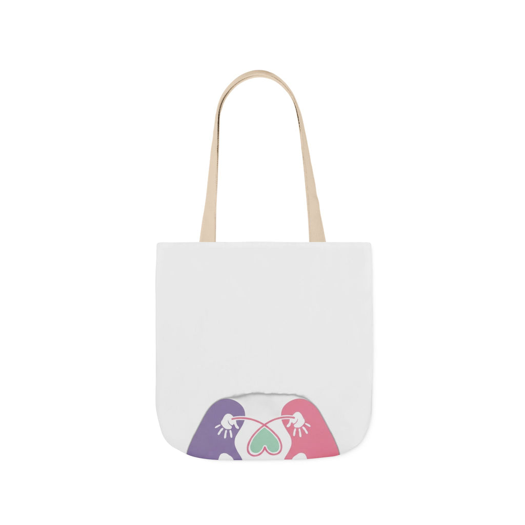 Twin Mom Tote Bag - Double the Trouble Double the Love - Twins Mother Canvas Bag