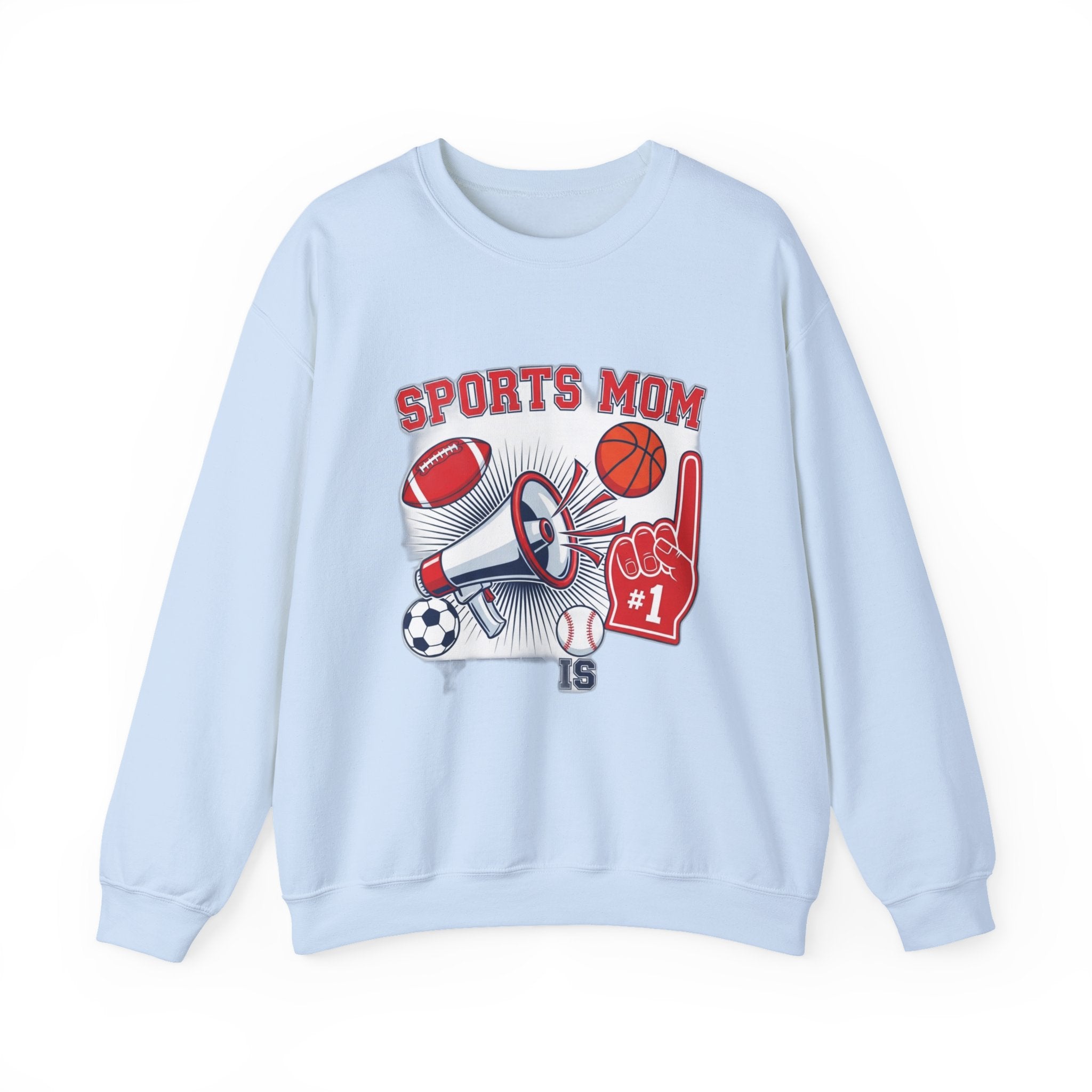 Sports Mom Sweatshirt - My Kid is the Reason I Yell - Team Mom Bleacher Shirt