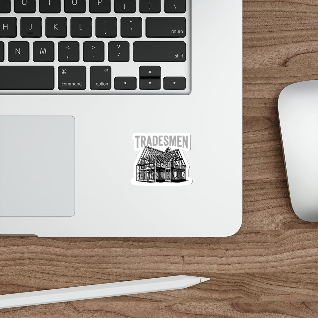 Tradesmen - Son of God - Die-Cut Vinyl Sticker - Hard Work Faith