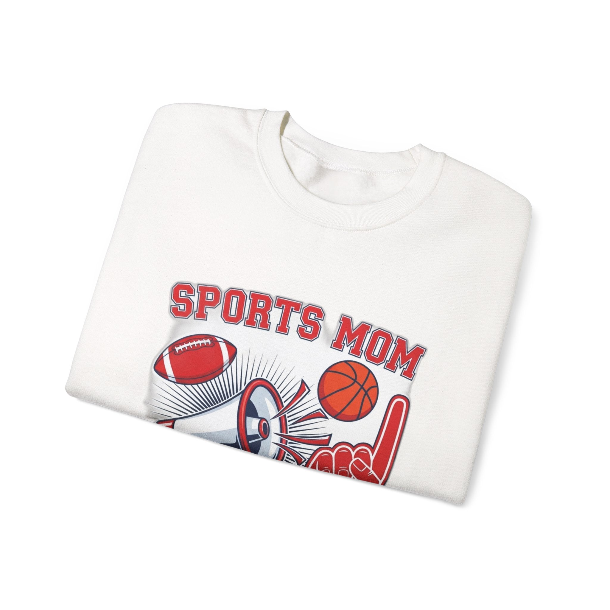 Sports Mom Sweatshirt - My Kid is the Reason I Yell - Team Mom Bleacher Shirt