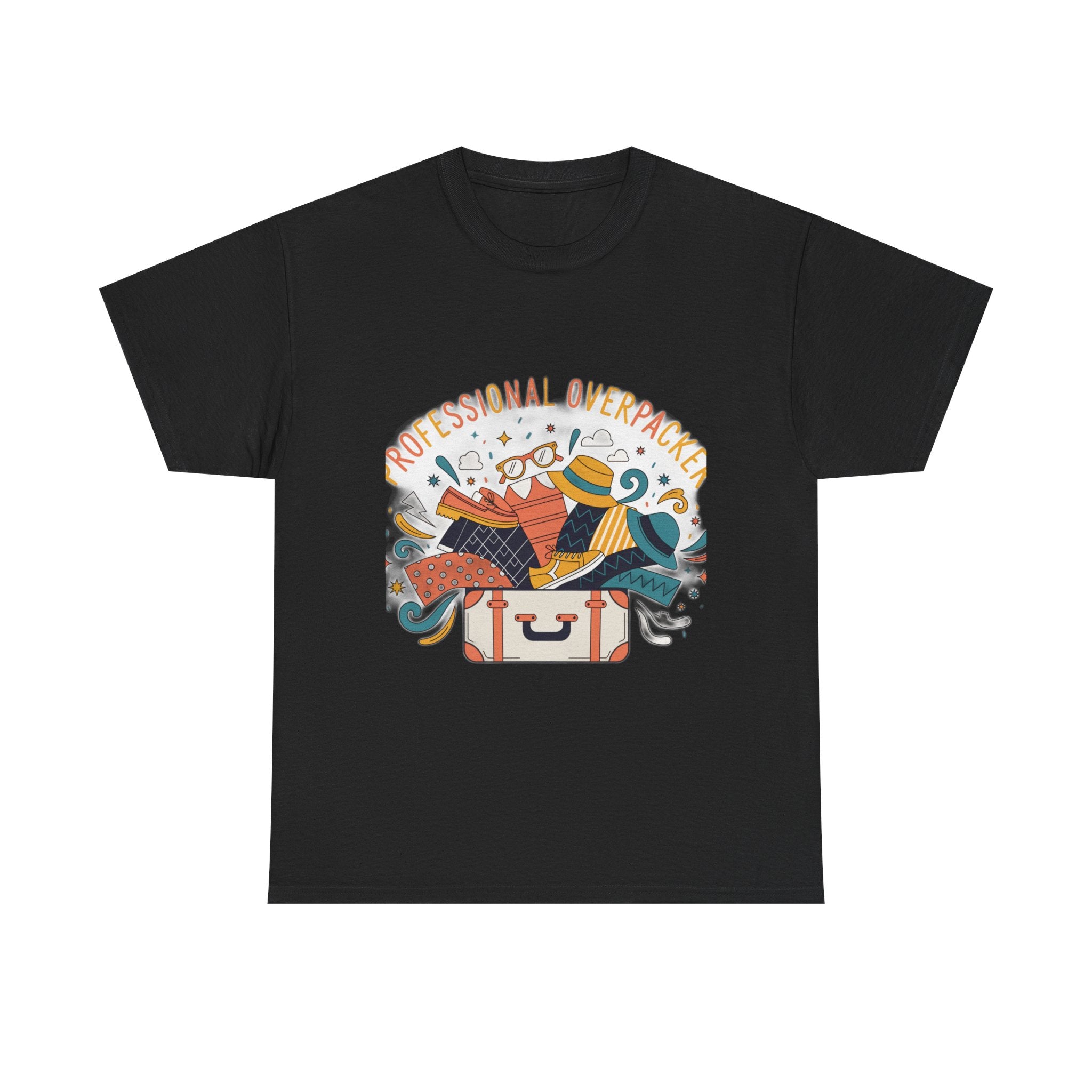 Professional Overpacker | Funny Travel T-Shirt for Overpackers