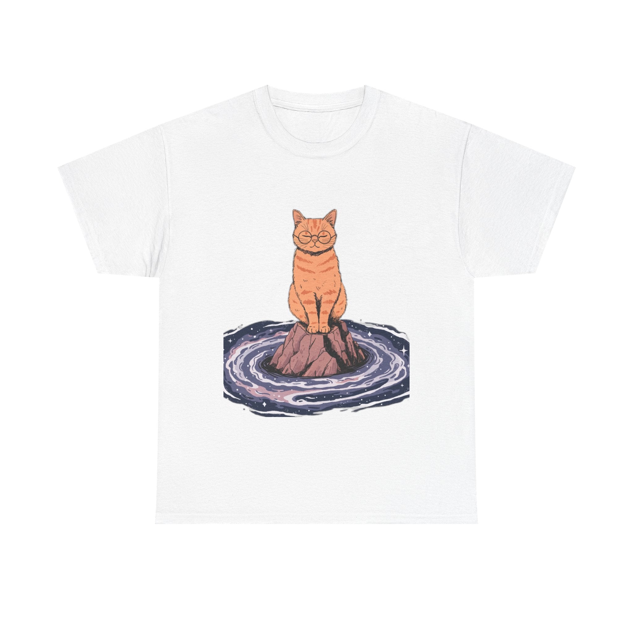 Nothing Matters And The Cat Knows It | Funny Existential Cat T-Shirt