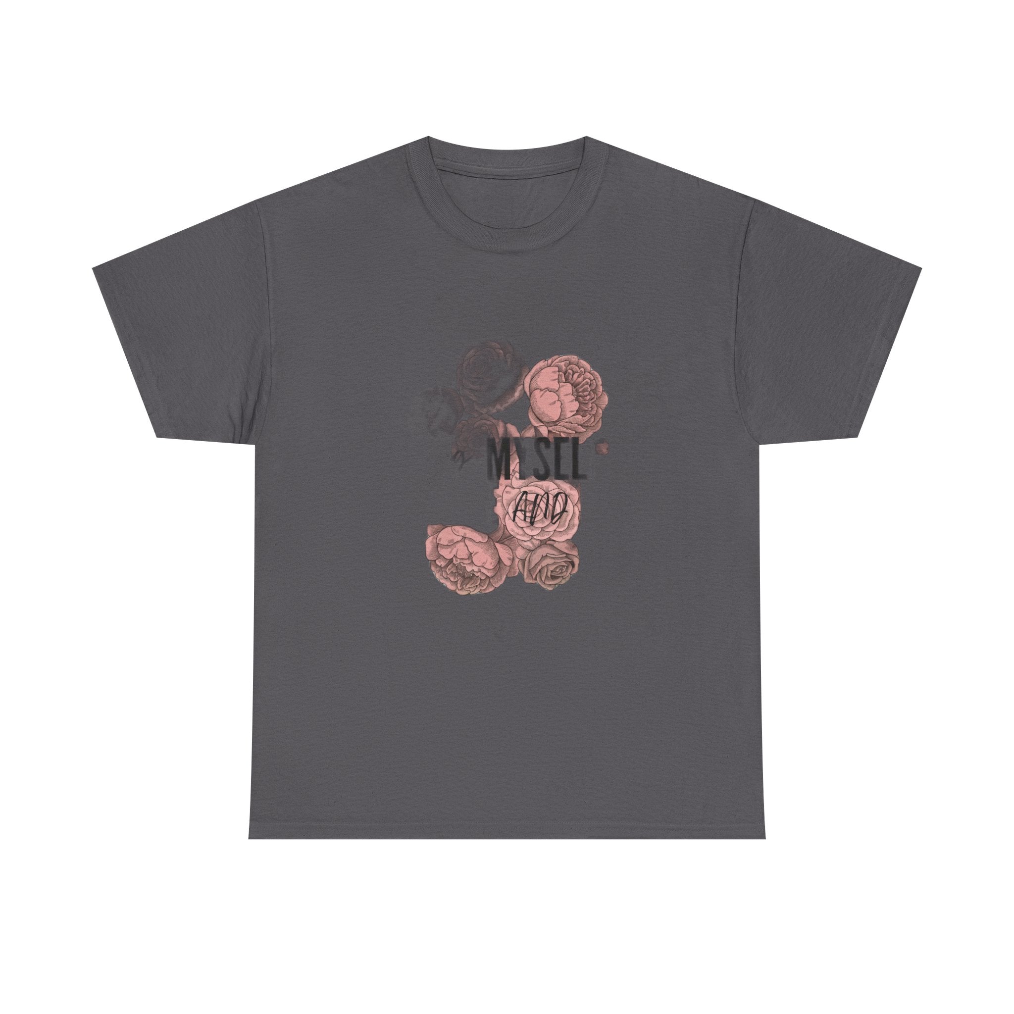 Burnout Bouquet - Watering Myself With Iced Coffee & Denial | Funny Work T-Shirt