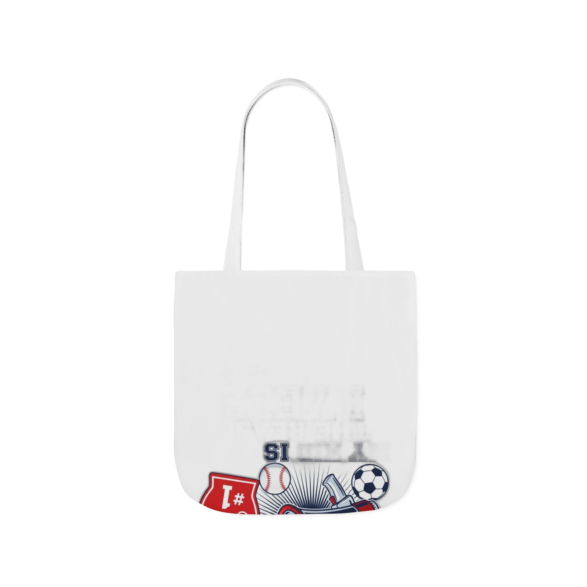 Sports Mom Tote Bag - My Kid is the Reason I Yell - Team Mom Canvas Bag