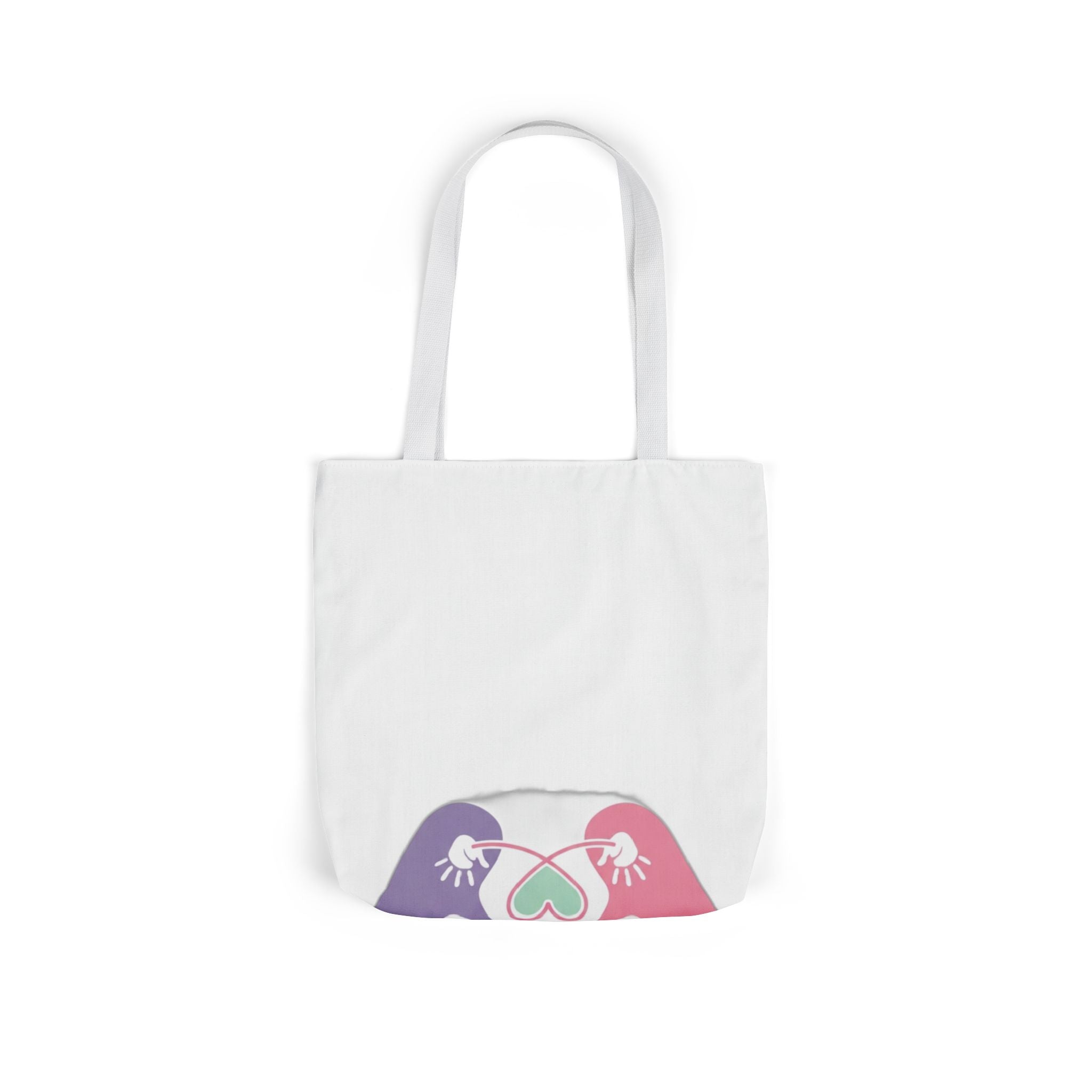 Twin Mom Tote Bag - Double the Trouble Double the Love - Twins Mother Canvas Bag