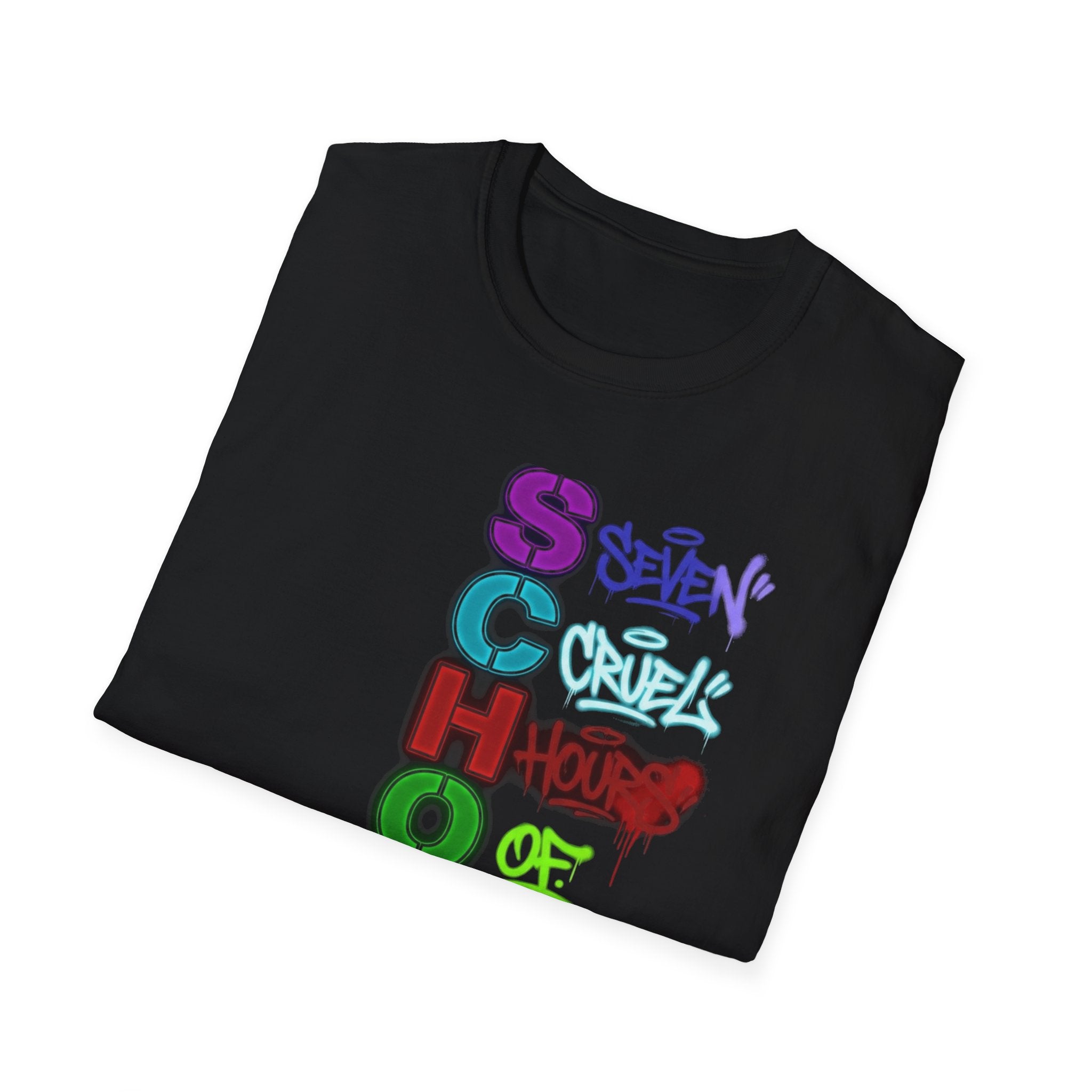 SCHOOL | Seven Cruel Hours Of Our Life | Teen Graphic Tee