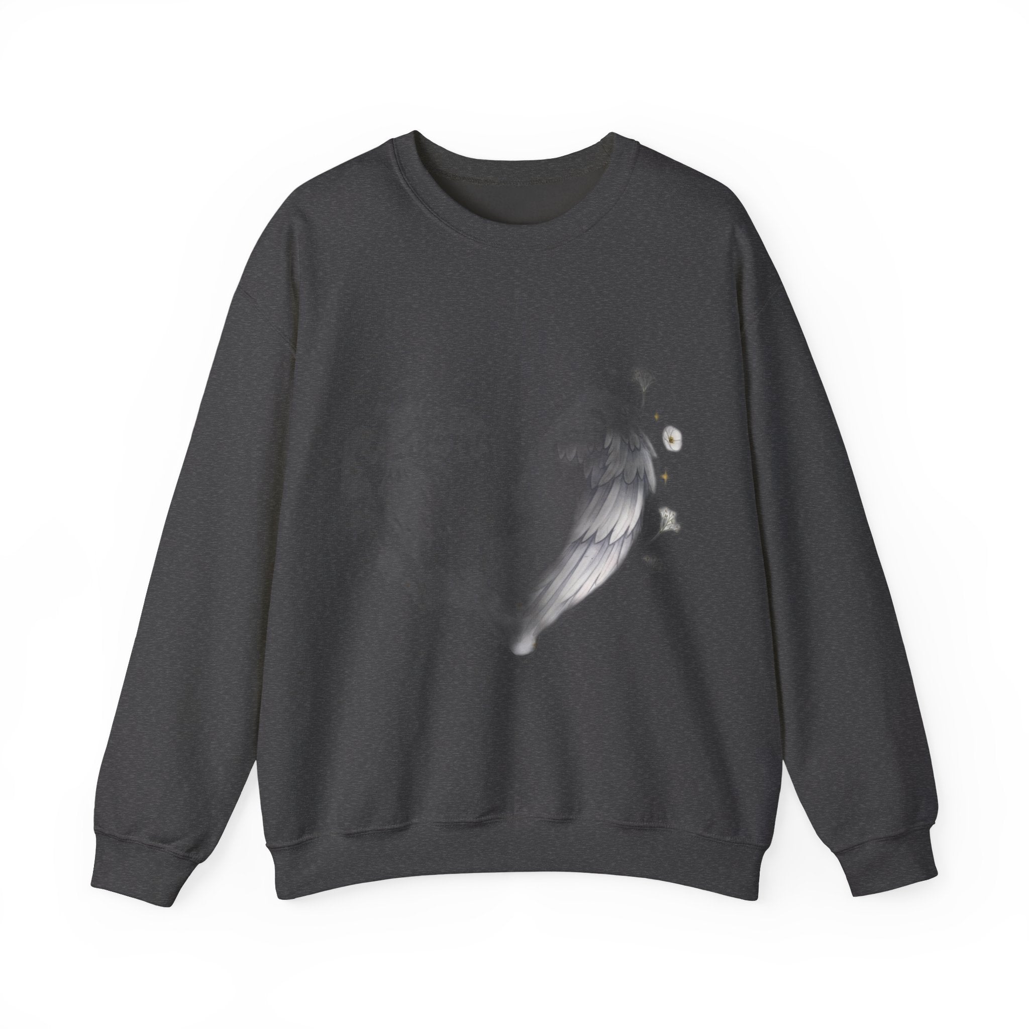 Angel Mom Memorial Sweatshirt - Forever in My Heart - Bereaved Mother Remembrance