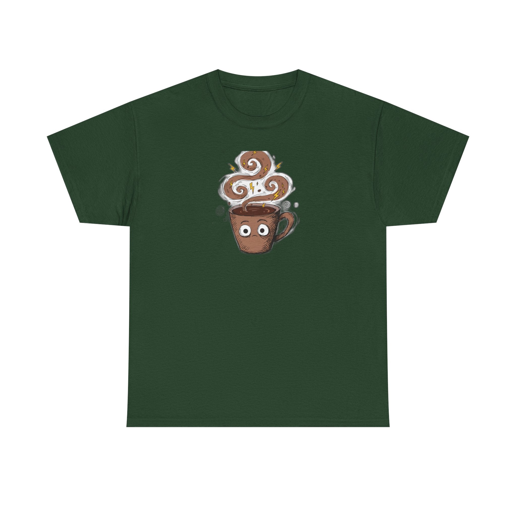 On My Third Coffee And Starting to Feel It | Funny Anxiety T-Shirt