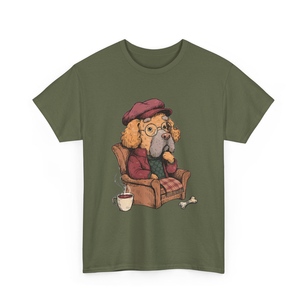 Senior Dog Dad Life | Funny Old Dog Owner Heartwarming Tee