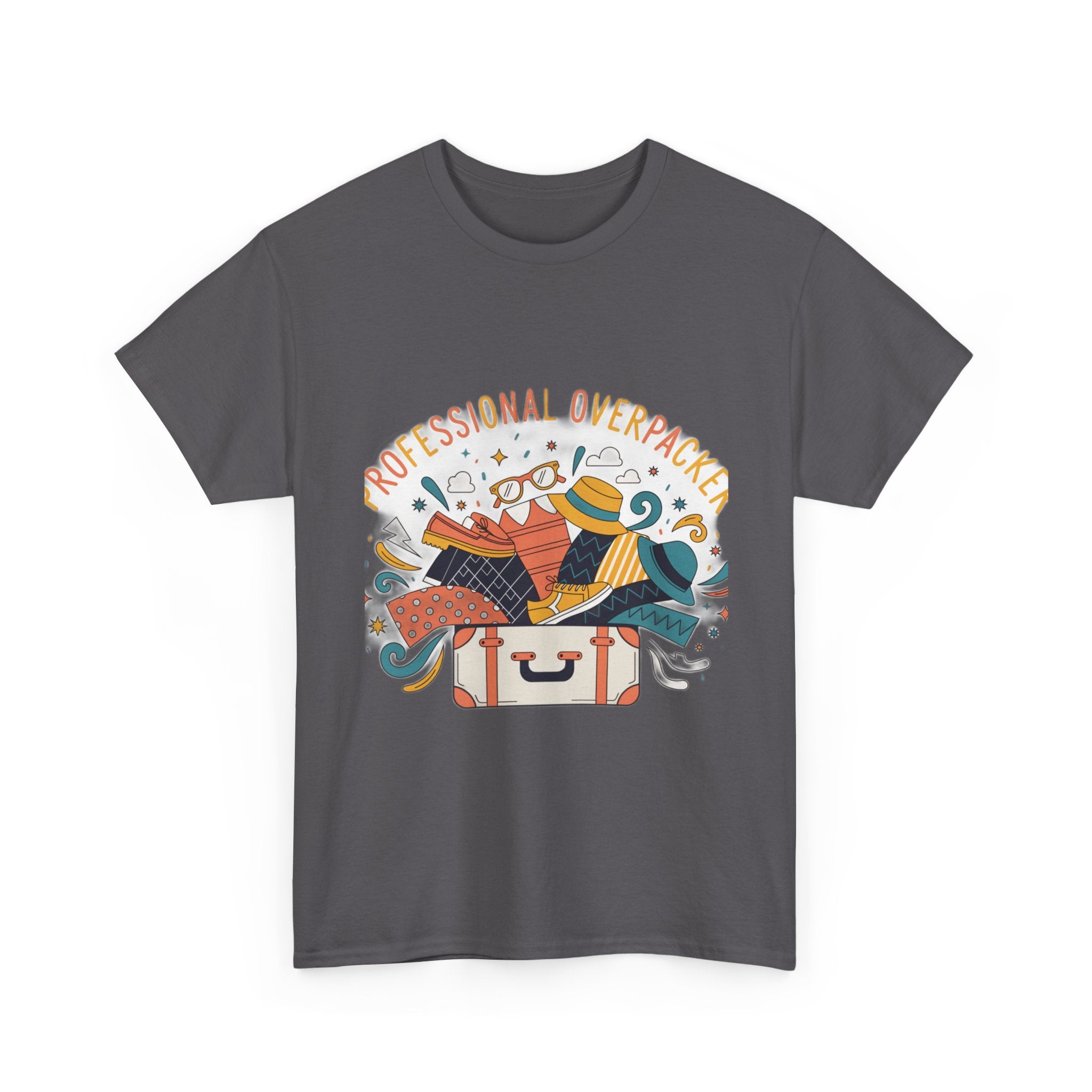Professional Overpacker | Funny Travel T-Shirt for Overpackers