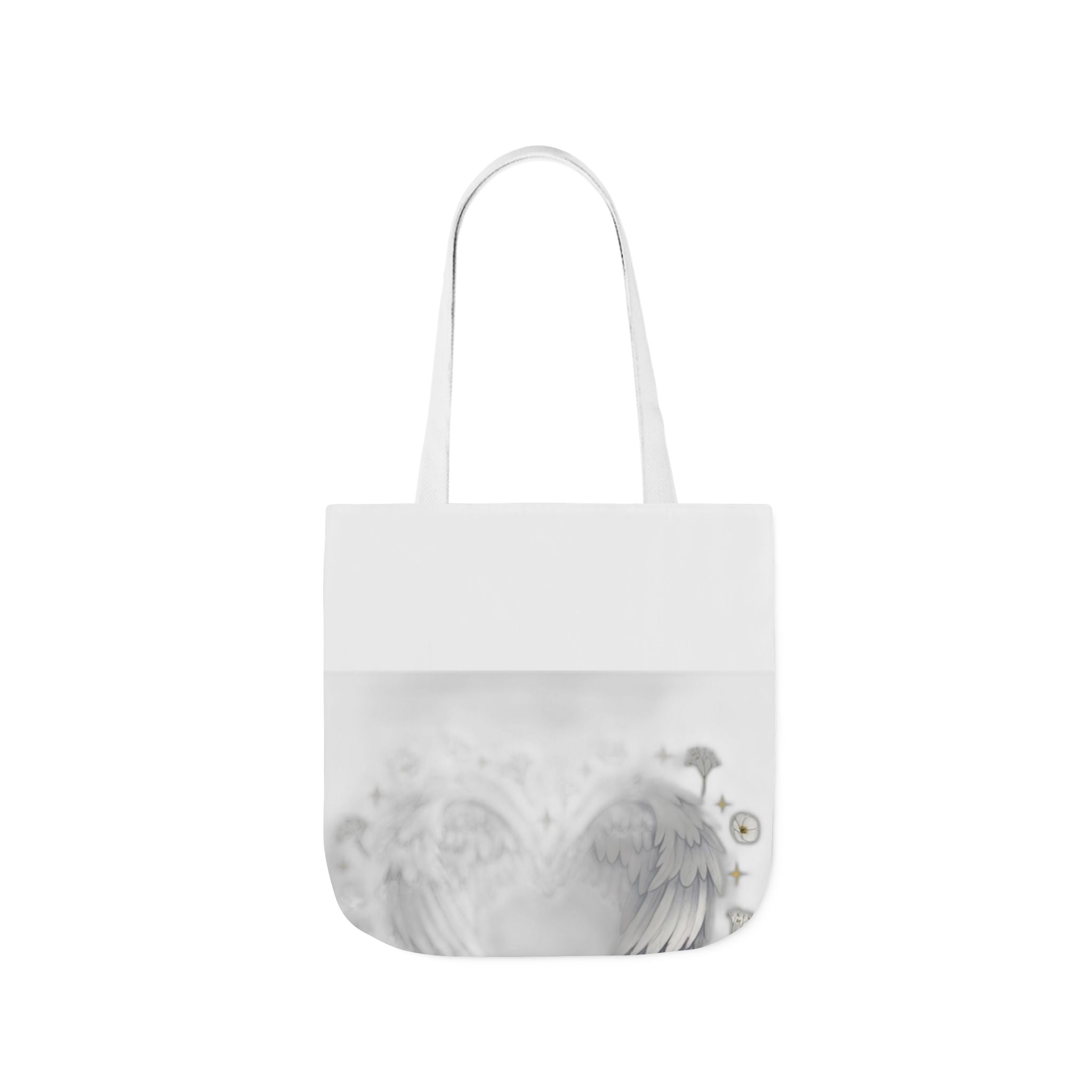 Angel Mom Memorial Tote Bag - Forever in My Heart - Remembrance Canvas Bag