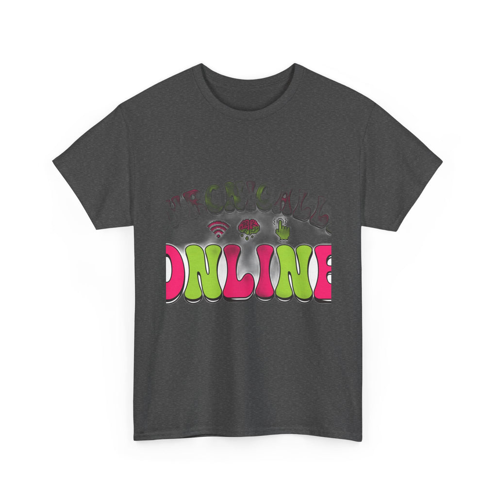 Chronically Online | Internet Brainrot Funny Gen Z T-Shirt