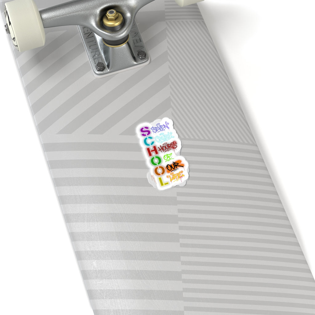 SCHOOL | Seven Cruel Hours Of Our Life | Kiss-Cut Sticker Sheet