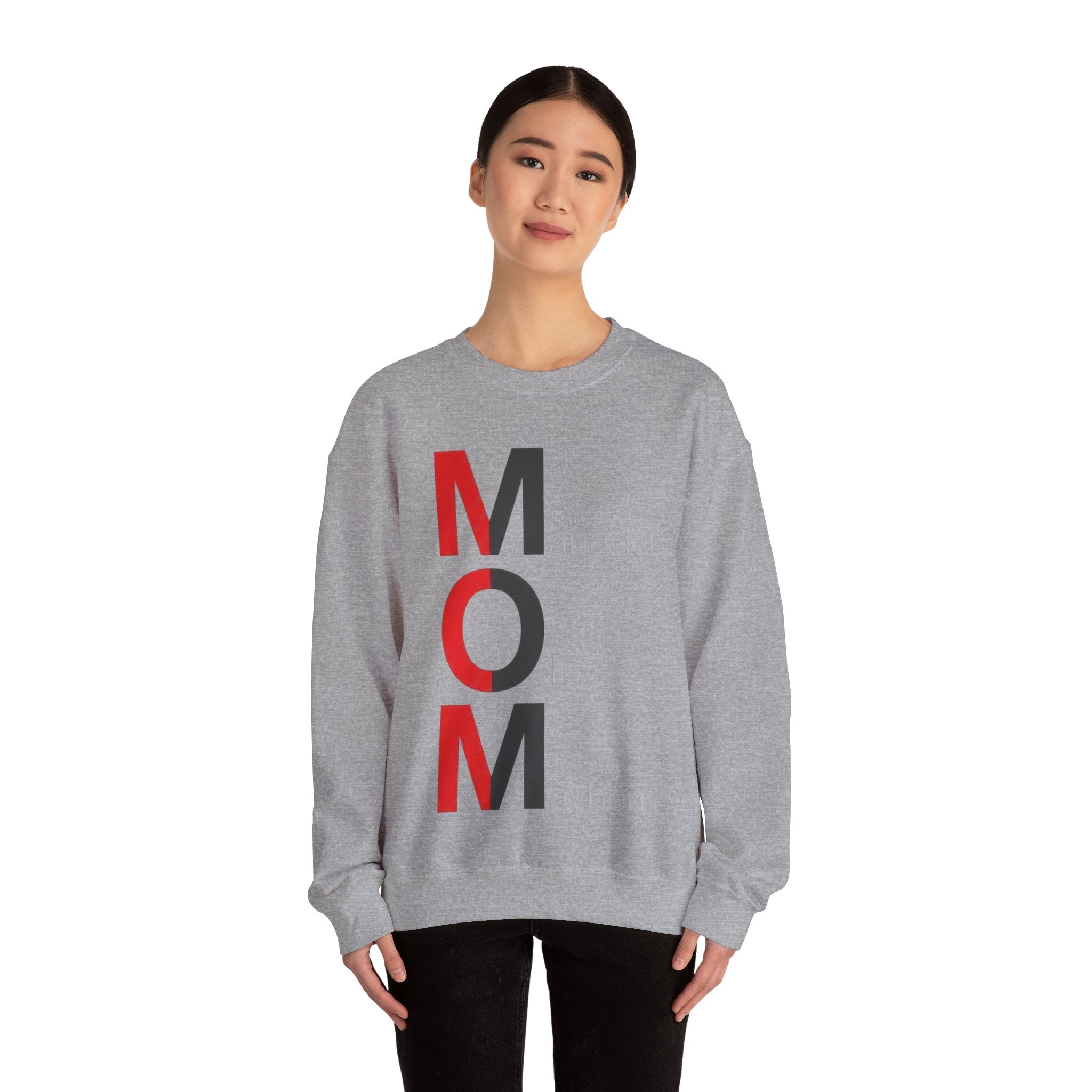 Manager Of Mayhem Sweatshirt | Mother's Day M.O.M. Gift