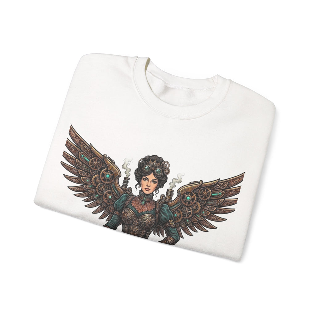 Steampunk Mother - Clockwork Wings Crewneck Sweatshirt