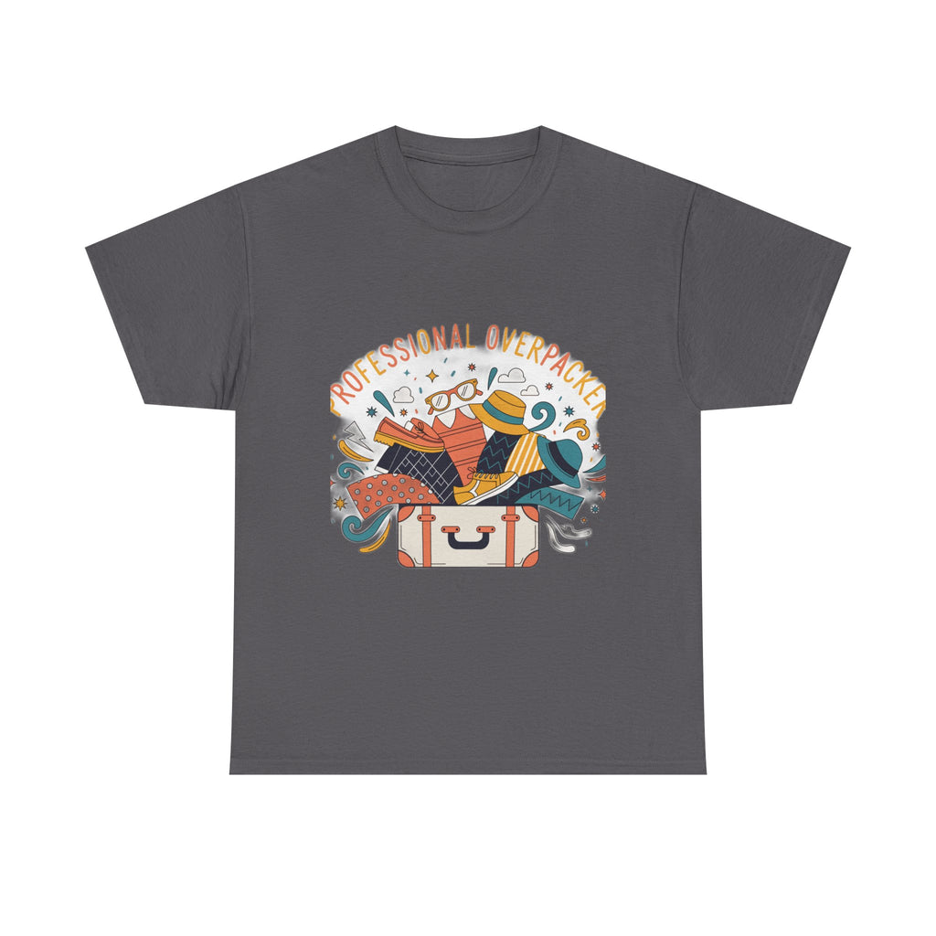 Professional Overpacker | Funny Travel T-Shirt for Overpackers