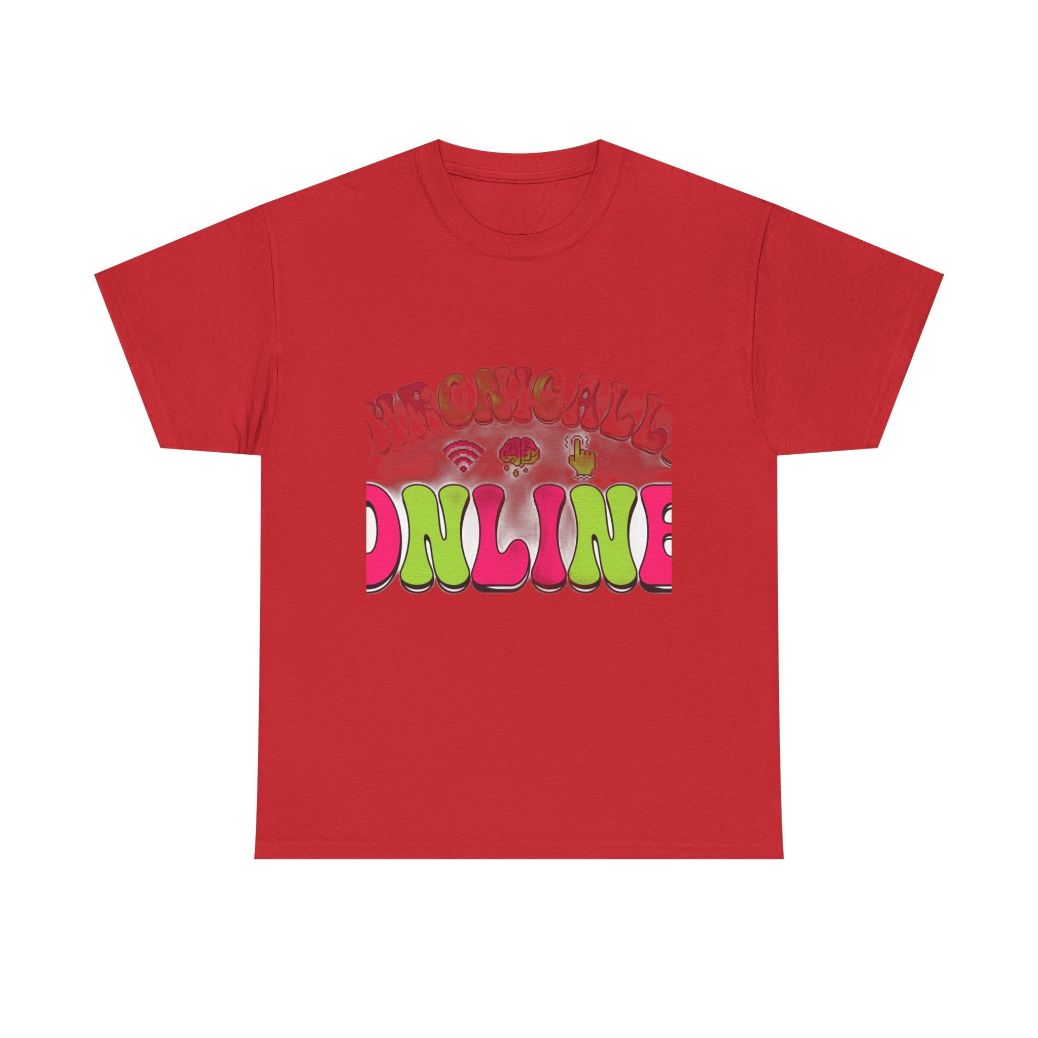 Chronically Online | Internet Brainrot Funny Gen Z T-Shirt