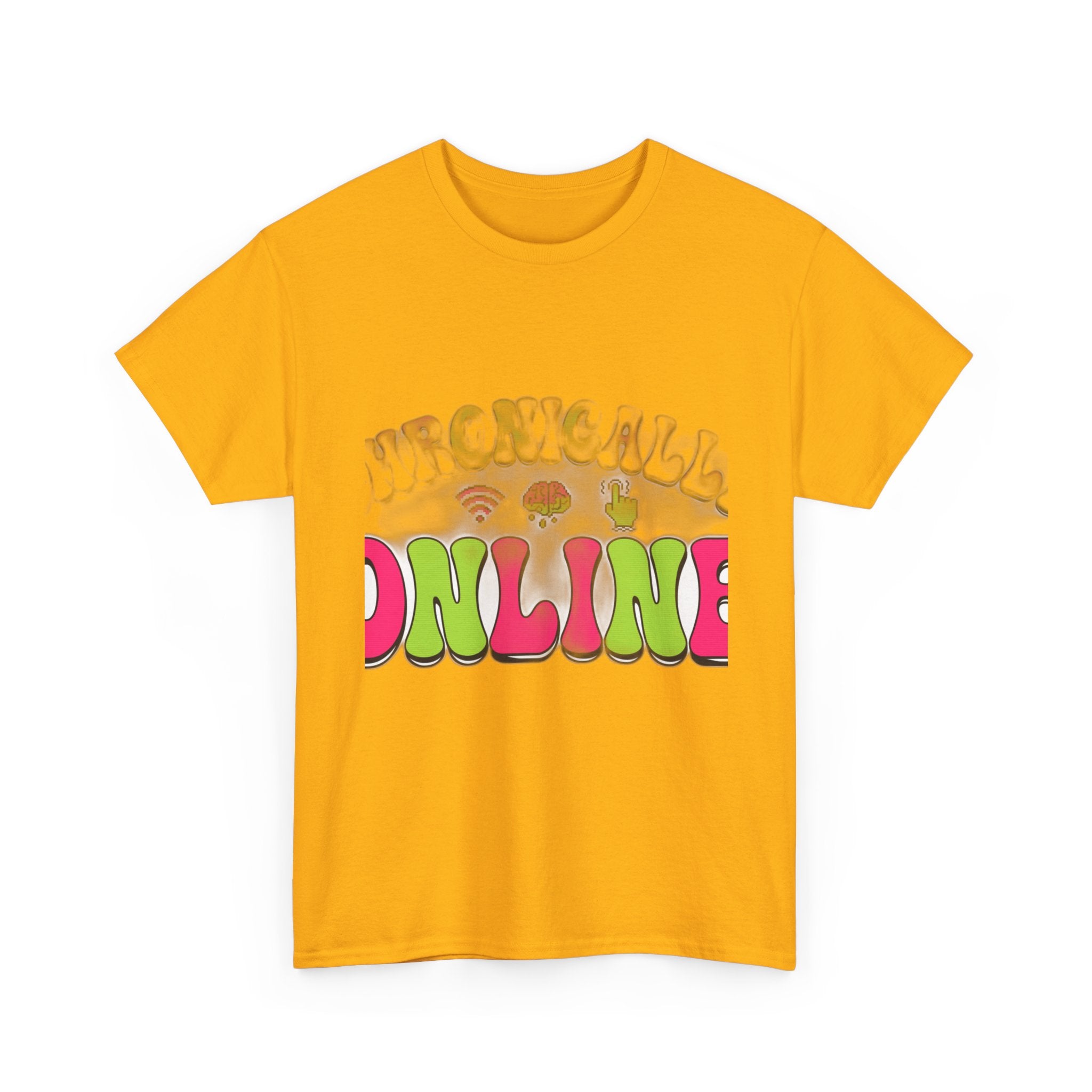 Chronically Online | Internet Brainrot Funny Gen Z T-Shirt
