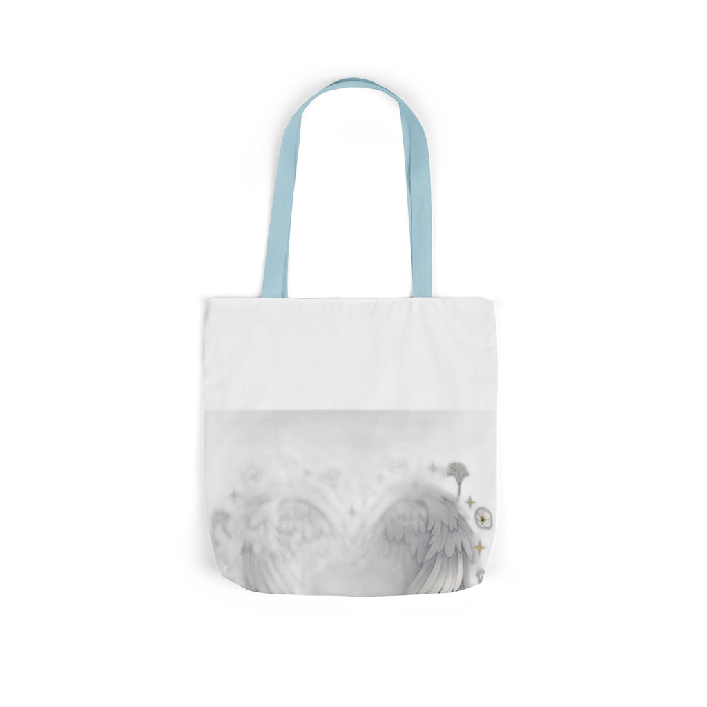 Angel Mom Memorial Tote Bag - Forever in My Heart - Remembrance Canvas Bag