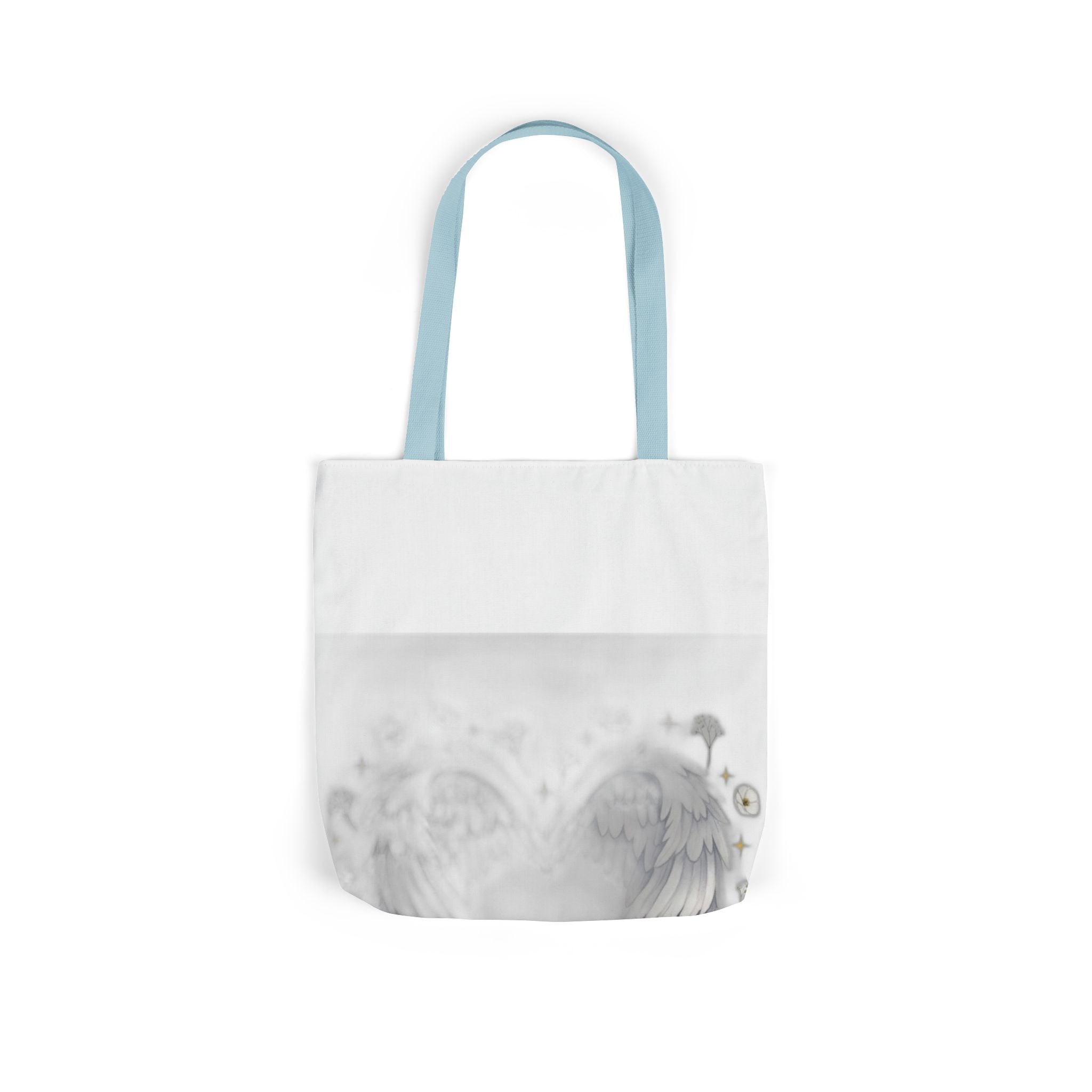 Angel Mom Memorial Tote Bag - Forever in My Heart - Remembrance Canvas Bag
