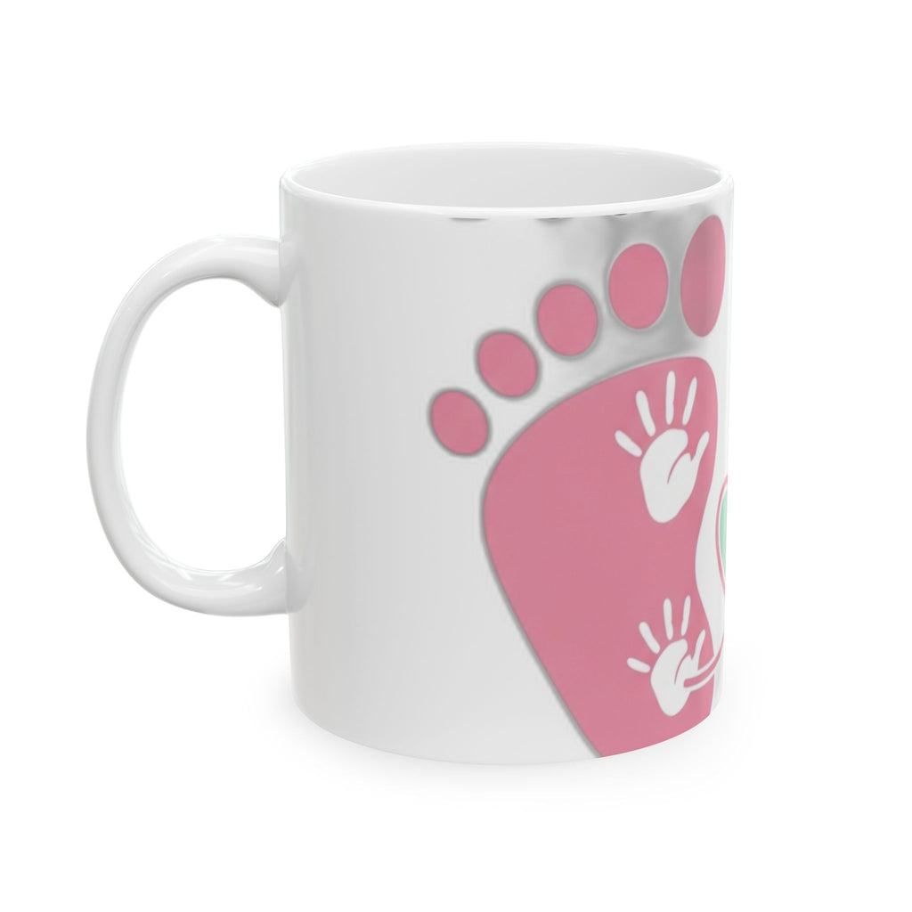 Twin Mom Mug - Double the Trouble Double the Love - Funny Twins Mother Gift